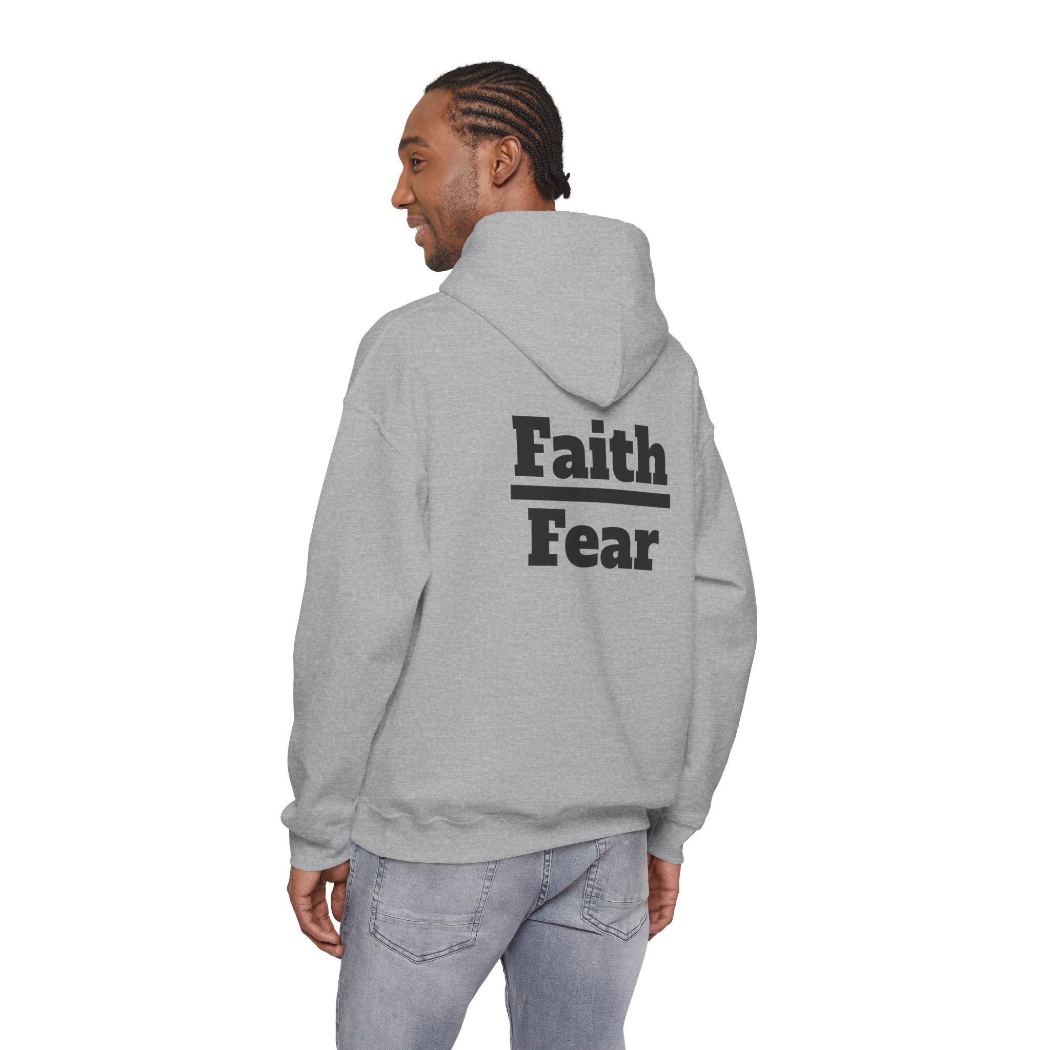 Born Again Hoodie — 'Faith Over Fear'