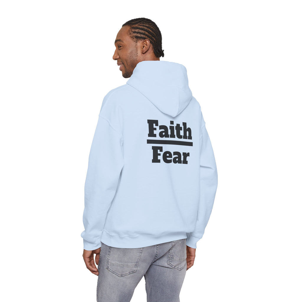 Born Again Hoodie — 'Faith Over Fear'