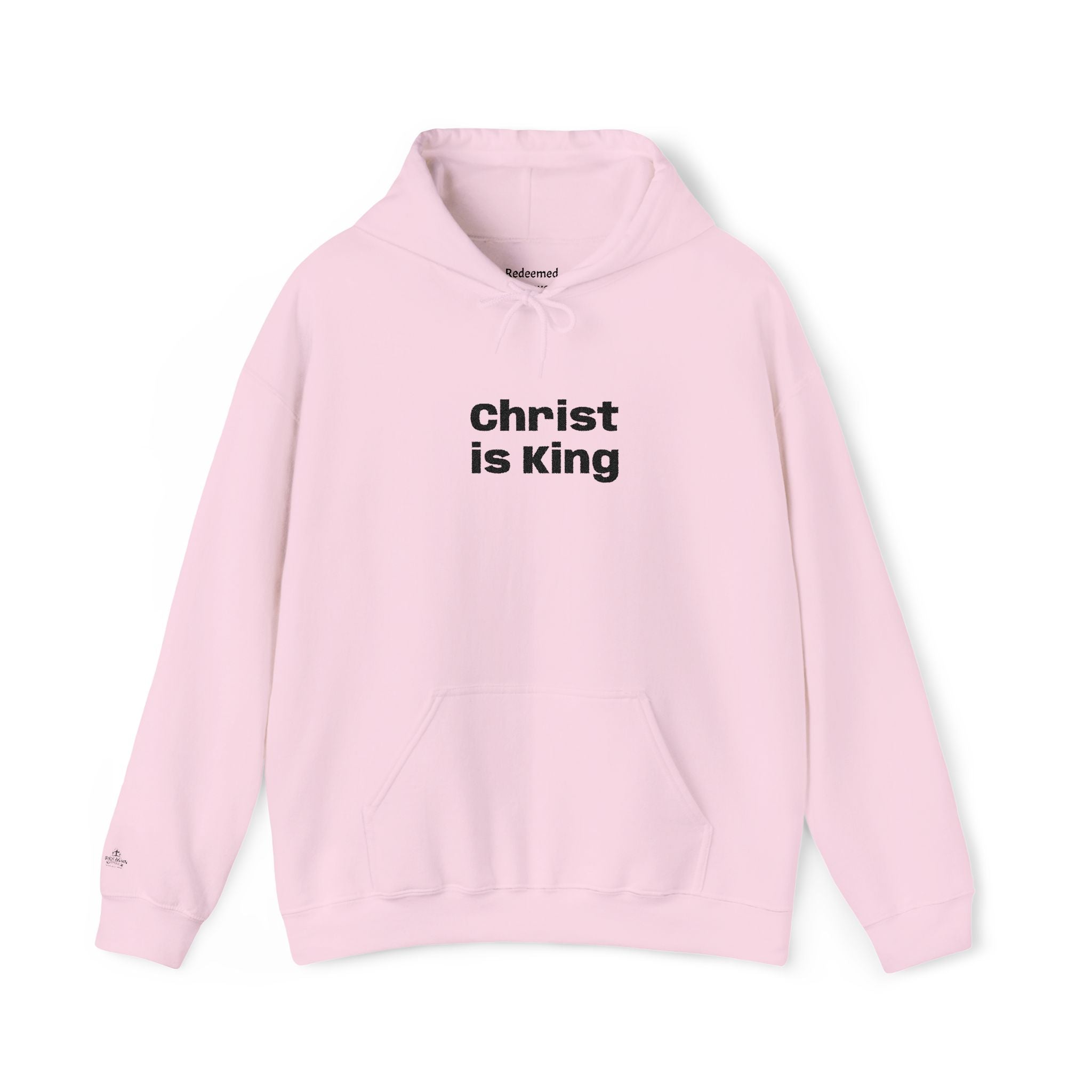 Christian 'Christ Is King' Hoodie – Faith-Based Religious Pullover
