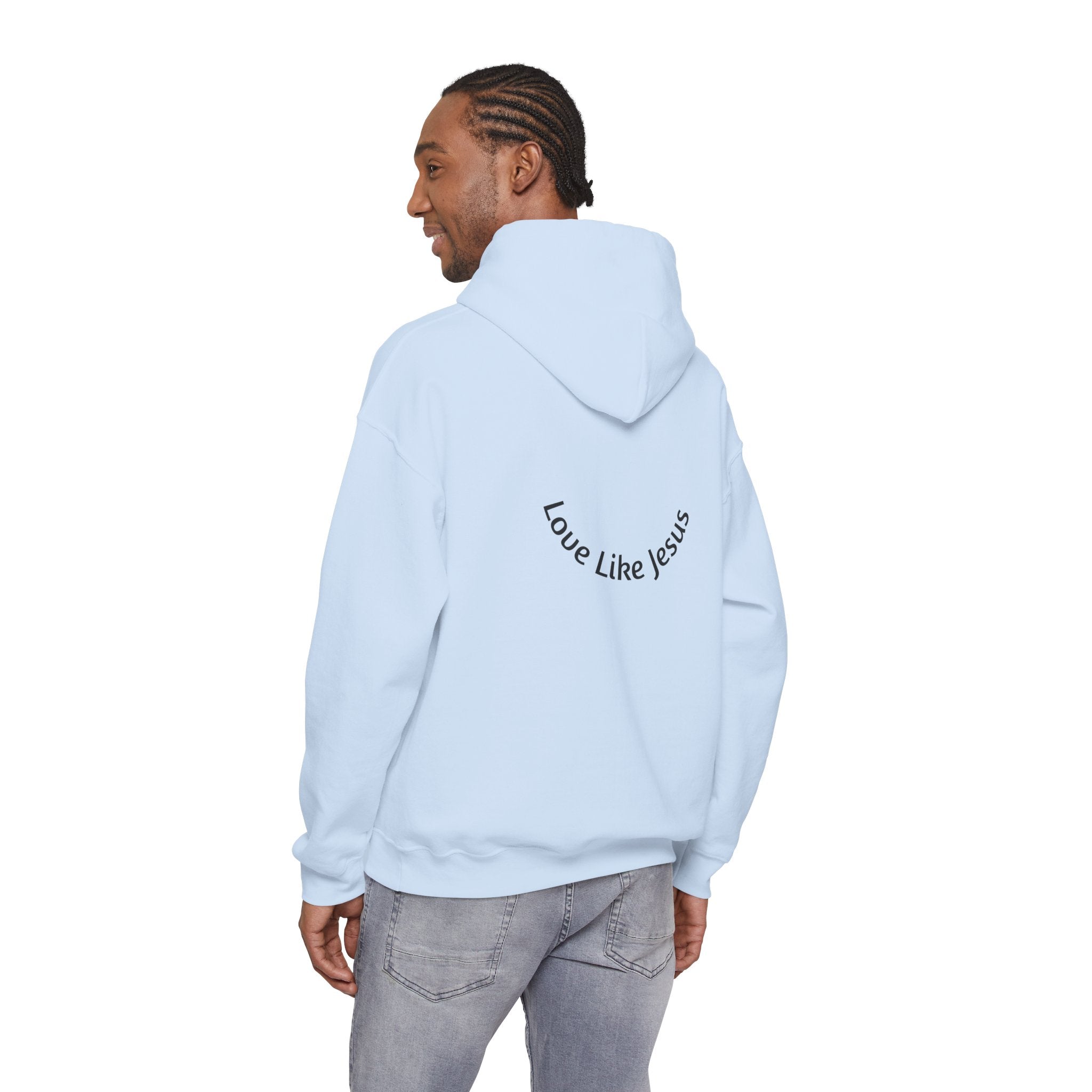 Born Again Hoodie — 'Love Like Jesus'