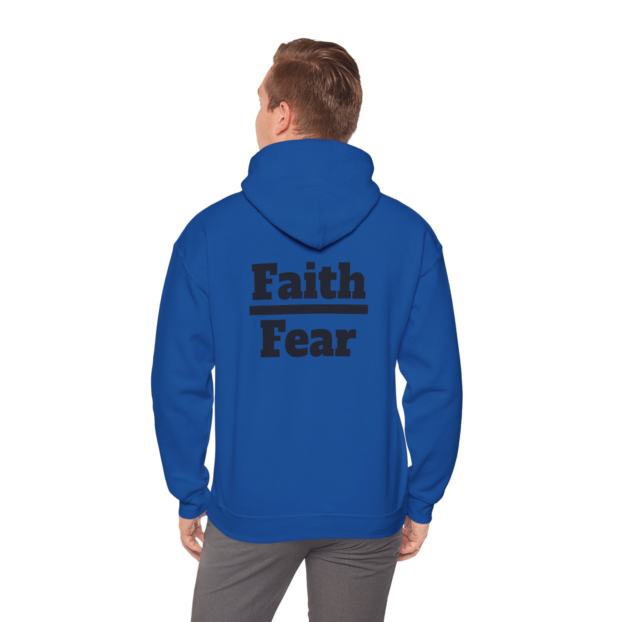 Born Again Hoodie — 'Faith Over Fear'