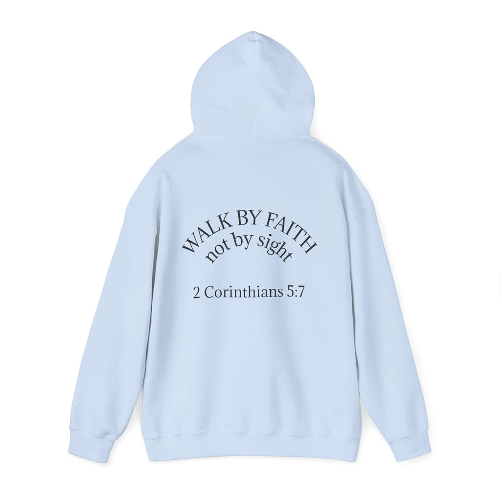 Born Again Hoodie — 2 Corinthians 5:7