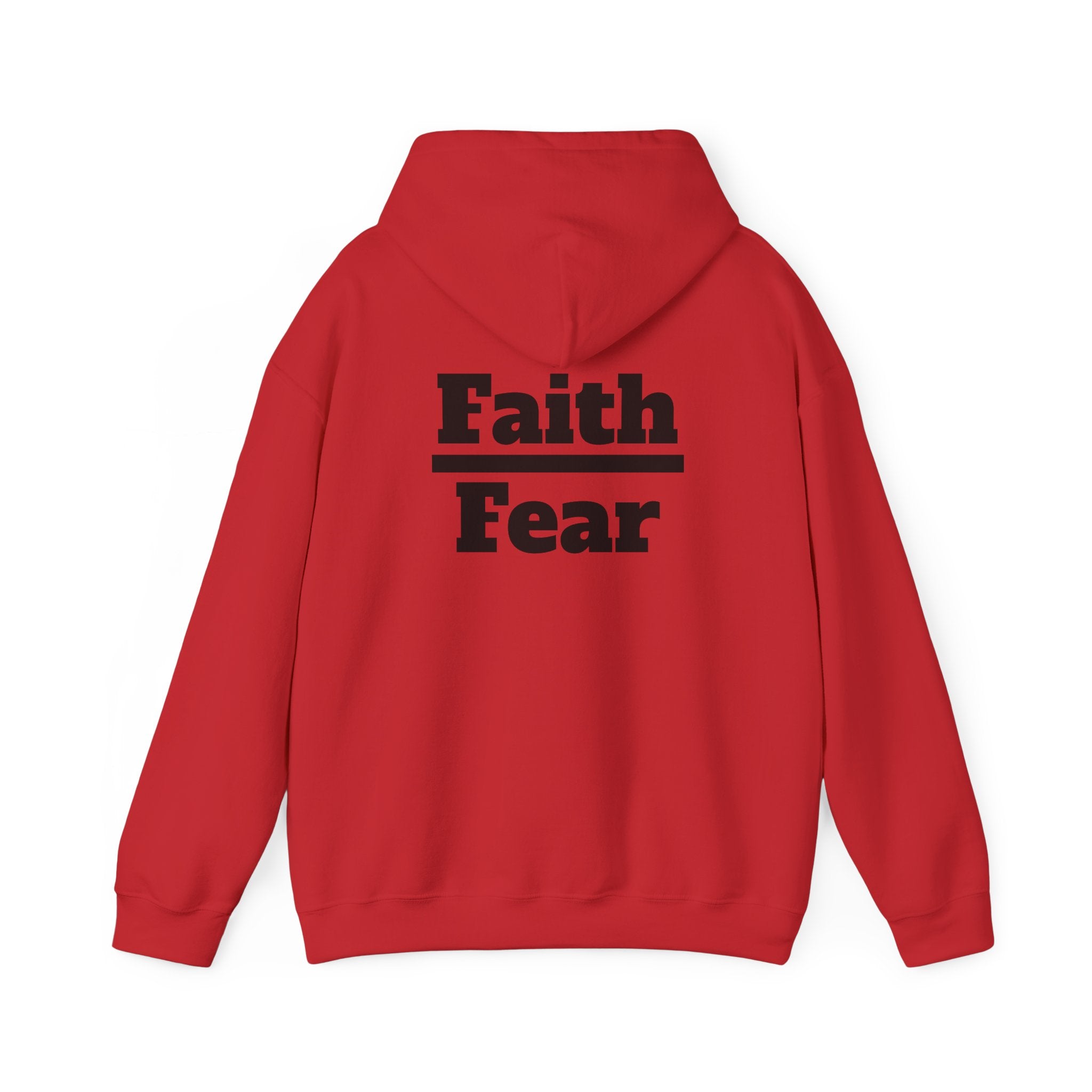 Born Again Hoodie — 'Faith Over Fear'