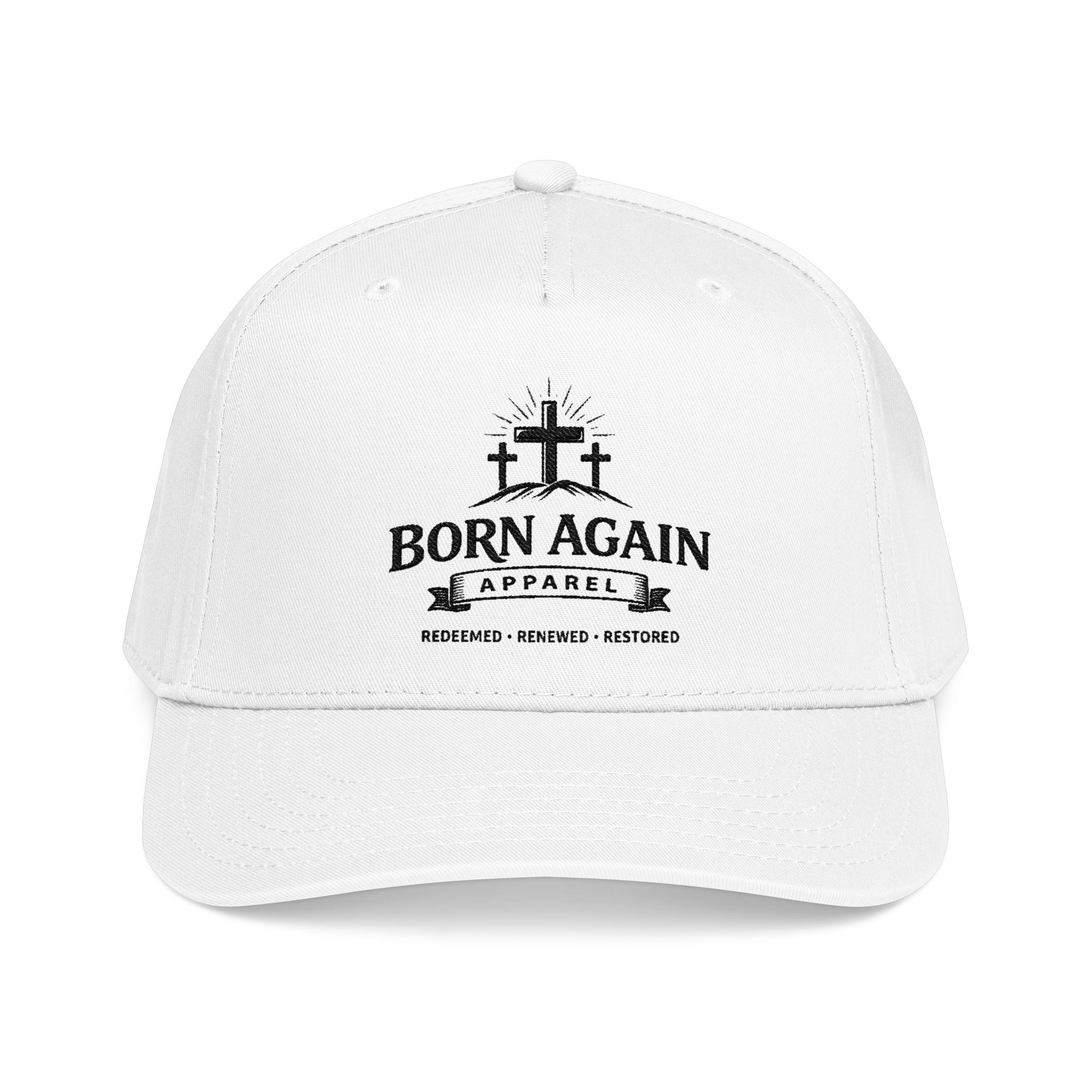 Born Again Embroidered Baseball Cap