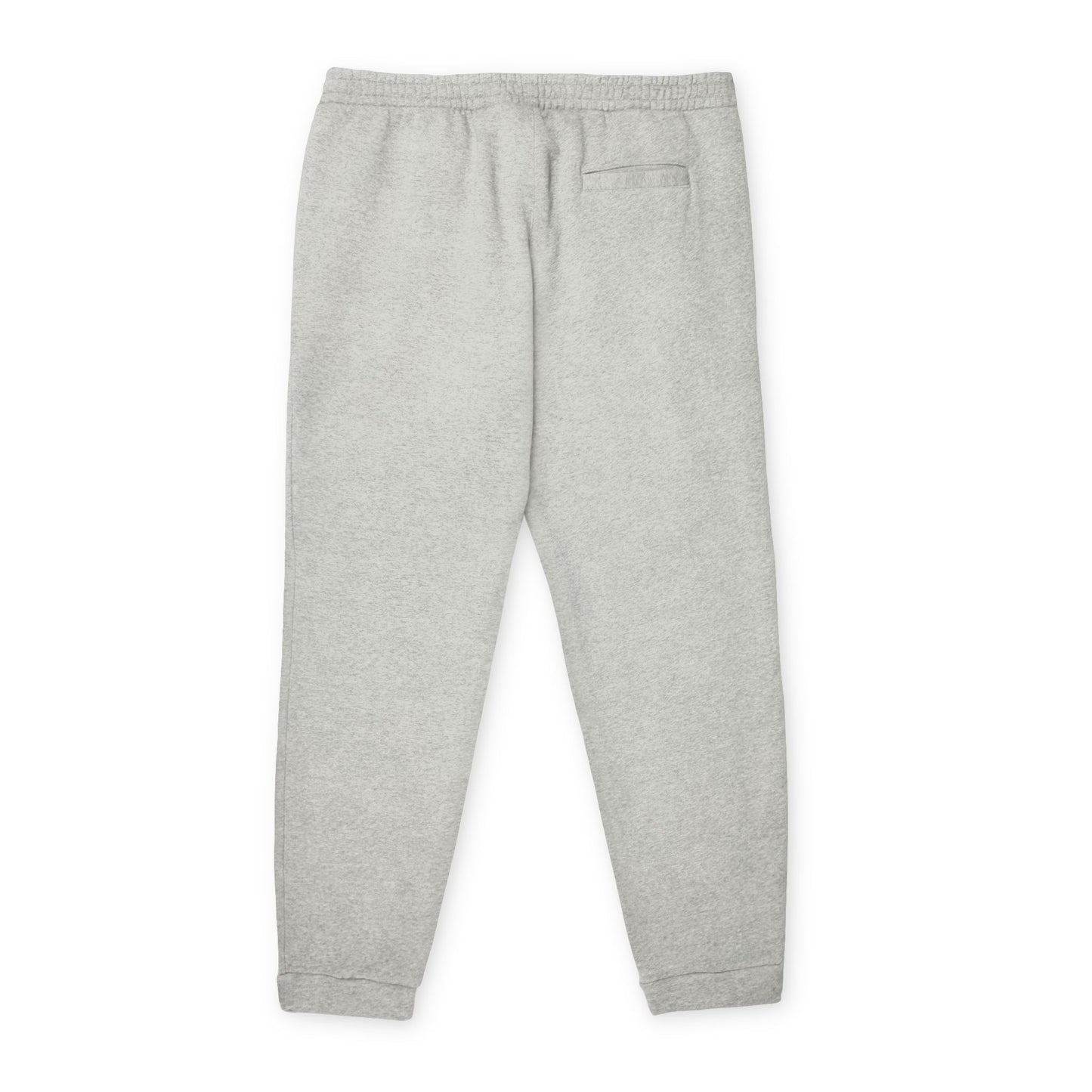 Grey Fleece Joggers — Minimal 'More Again Apparel' Logo Sweatpants