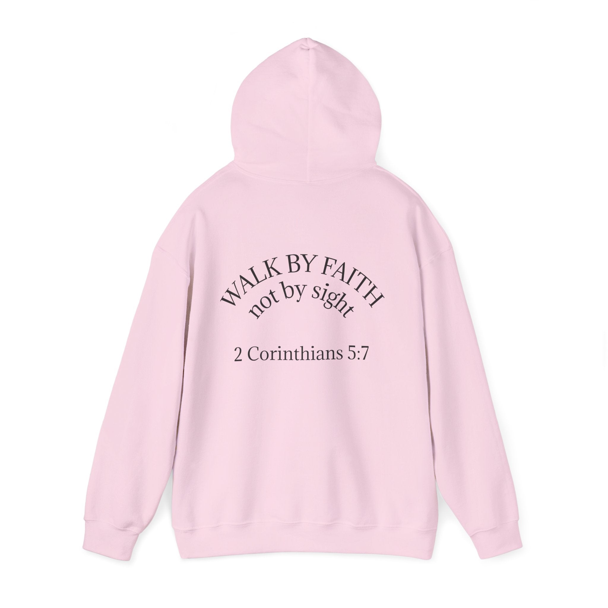 Born Again Hoodie — 2 Corinthians 5:7