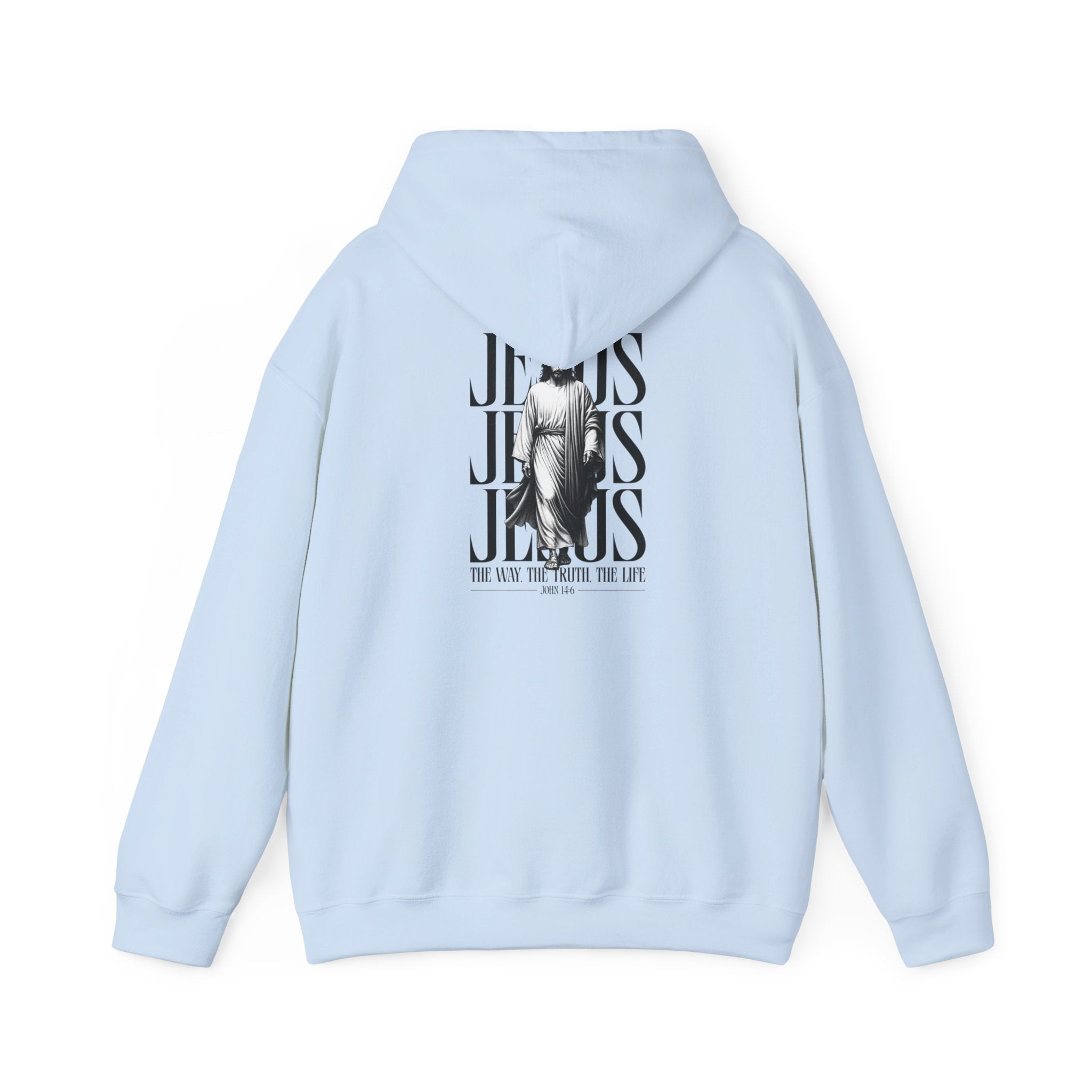 Born Again Hoodie — Jesus Graphic Pullover