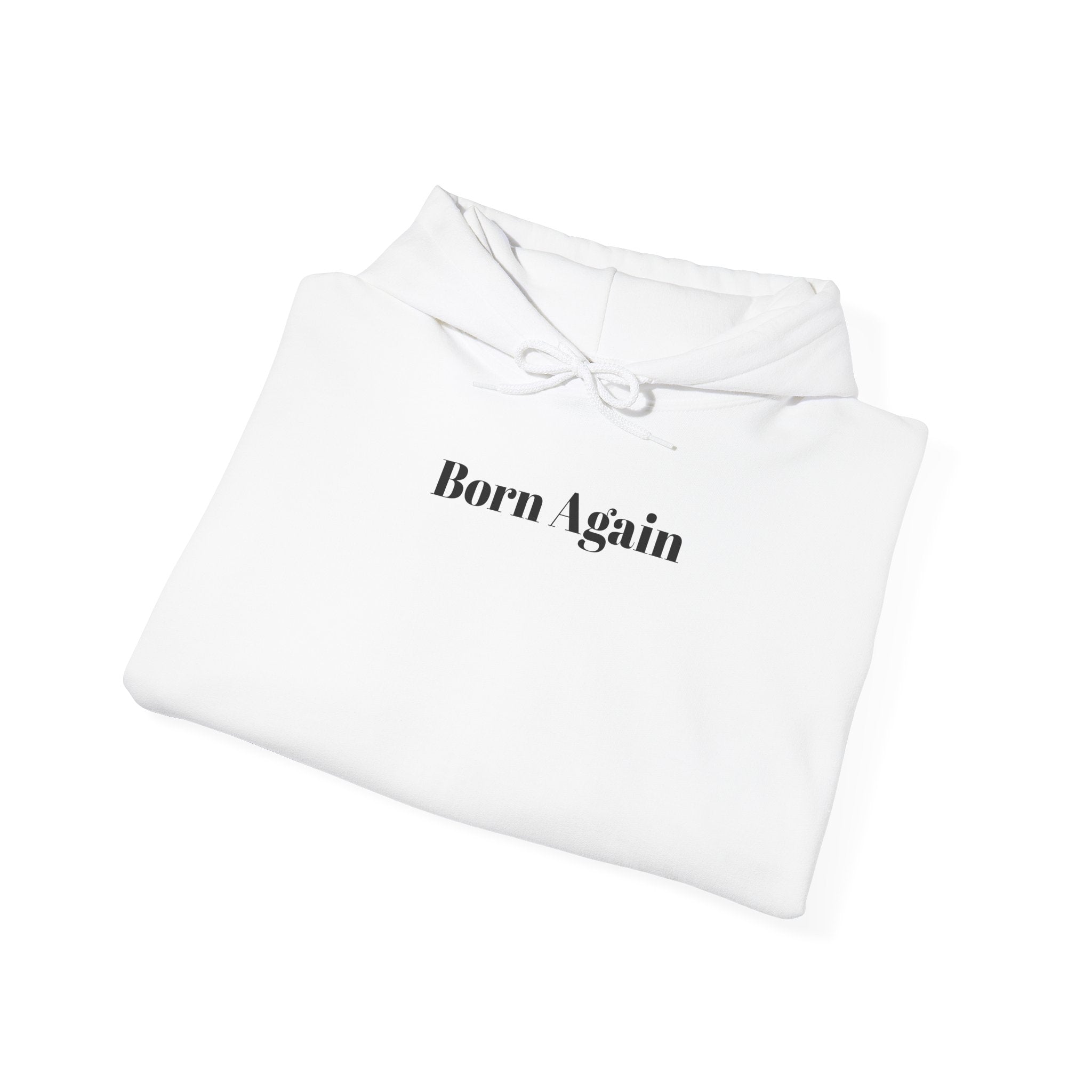 Born Again Hoodie – Christian Scripture John 3:16
