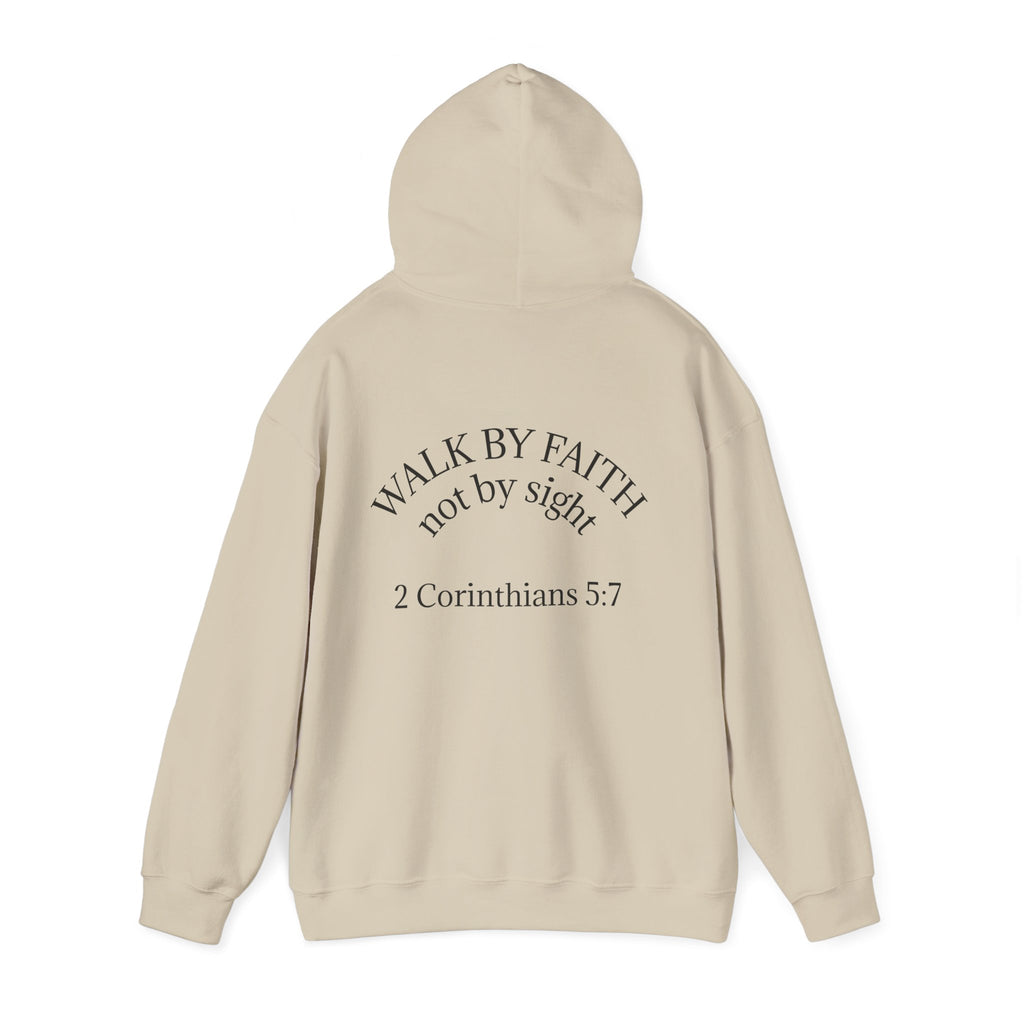 Born Again Hoodie — 2 Corinthians 5:7