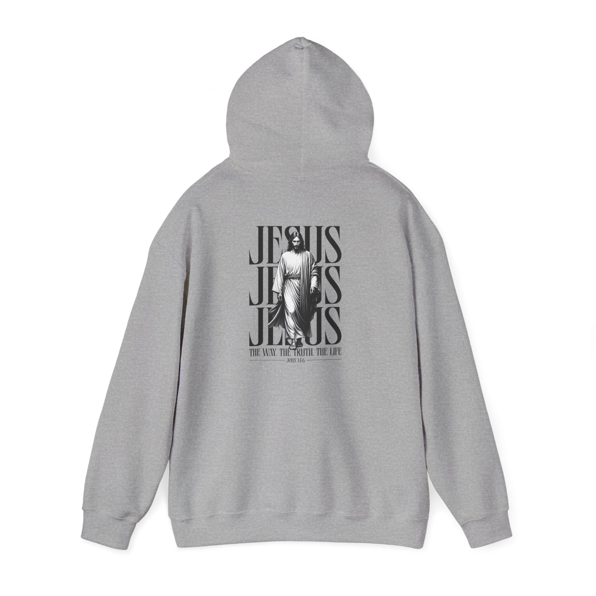 Born Again Hoodie — Jesus Graphic Pullover