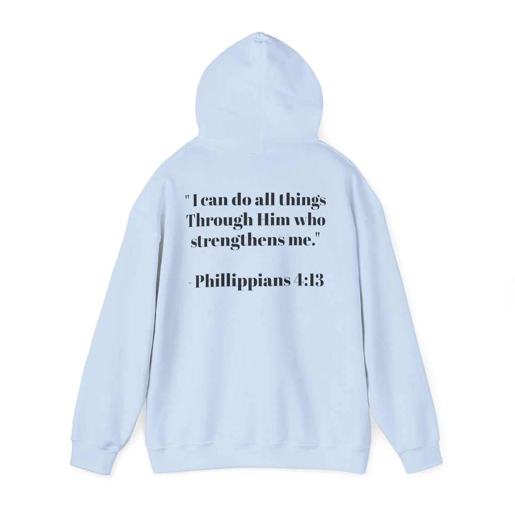 Born Again Hoodie –Philippians 4:13