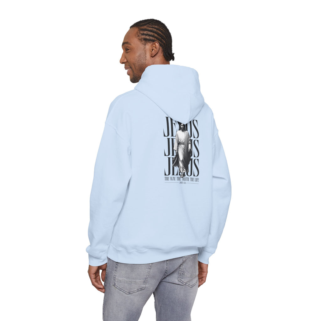 Born Again Hoodie — Jesus Graphic Pullover