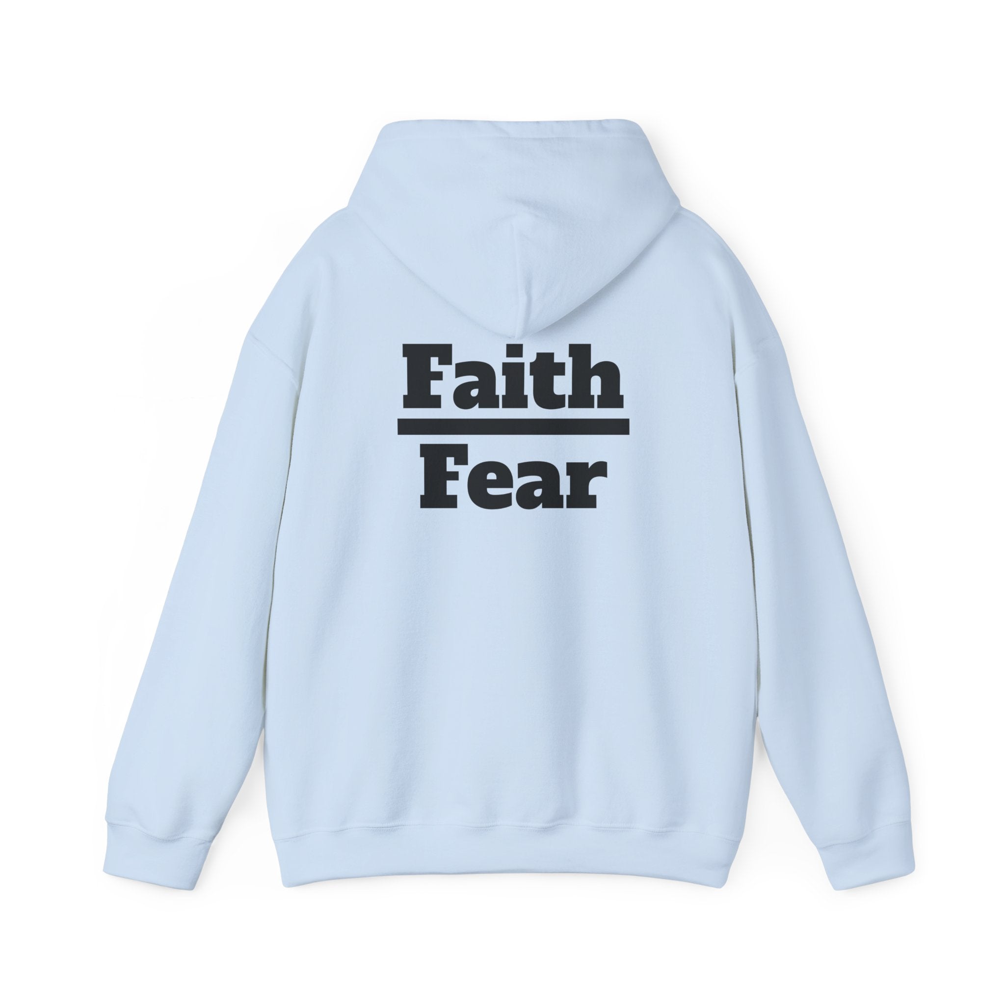 Born Again Hoodie — 'Faith Over Fear'