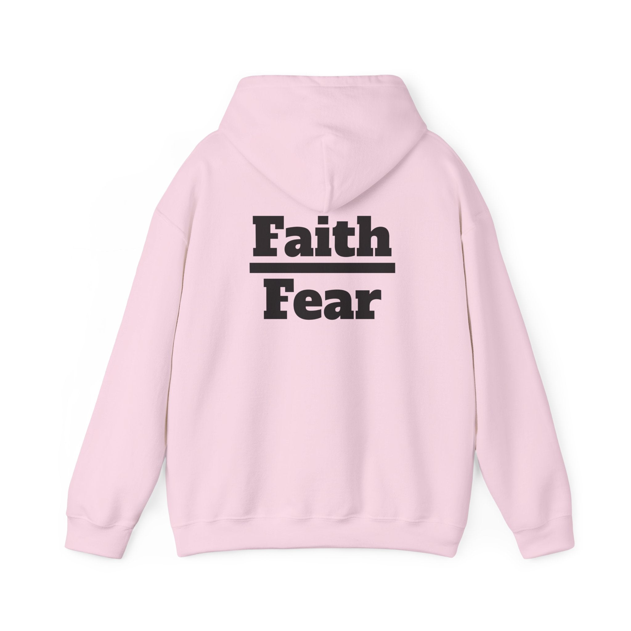 Born Again Hoodie — 'Faith Over Fear'
