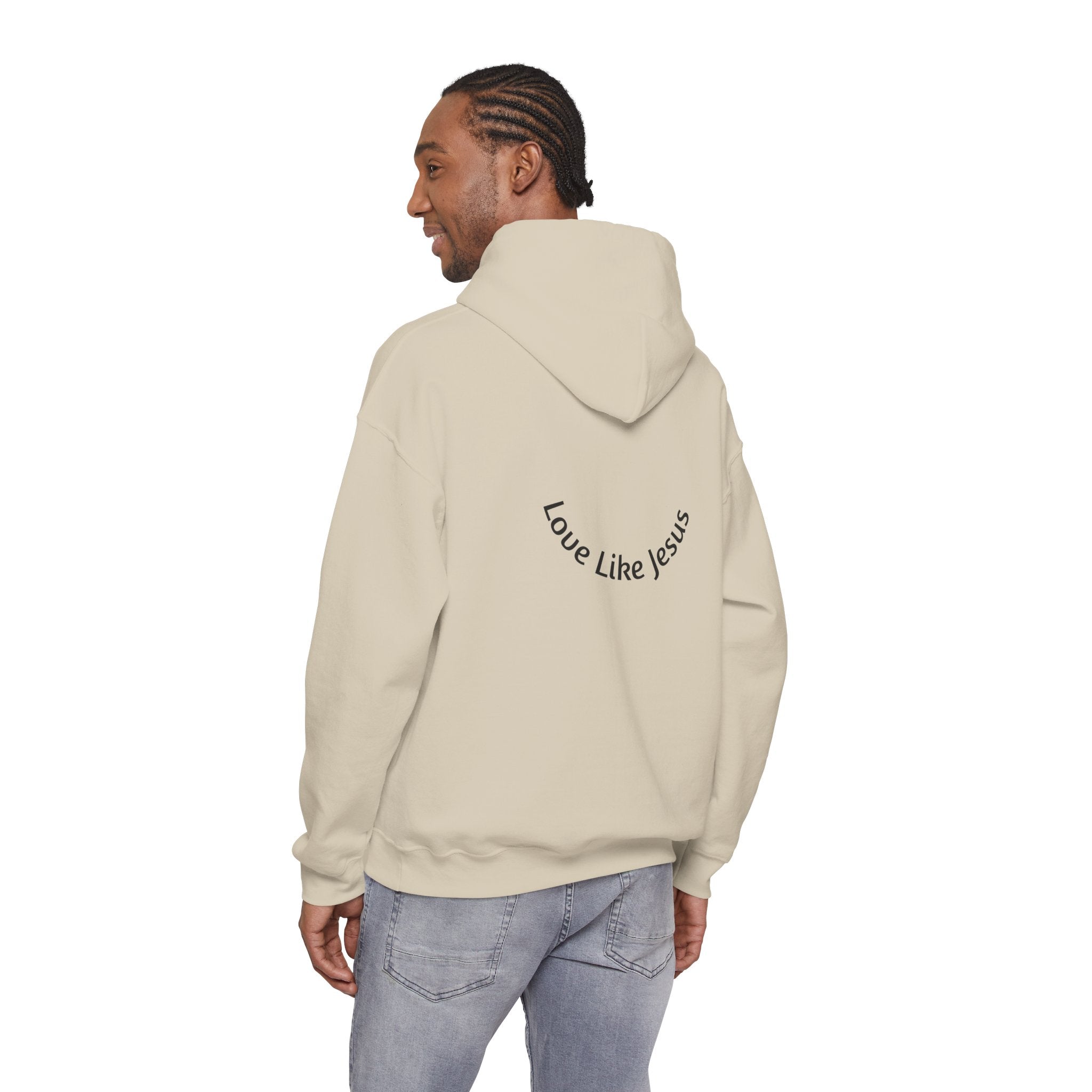 Born Again Hoodie — 'Love Like Jesus'