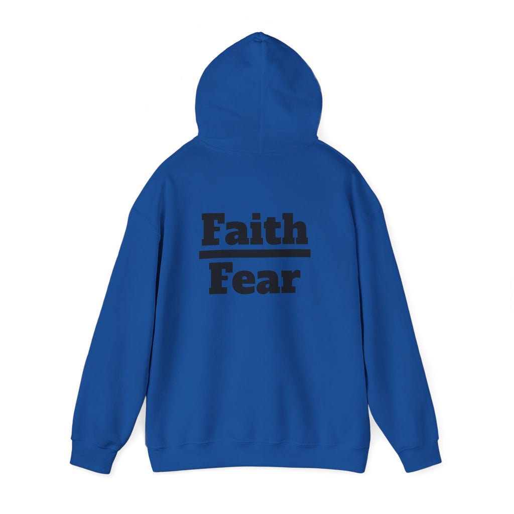Born Again Hoodie — 'Faith Over Fear'