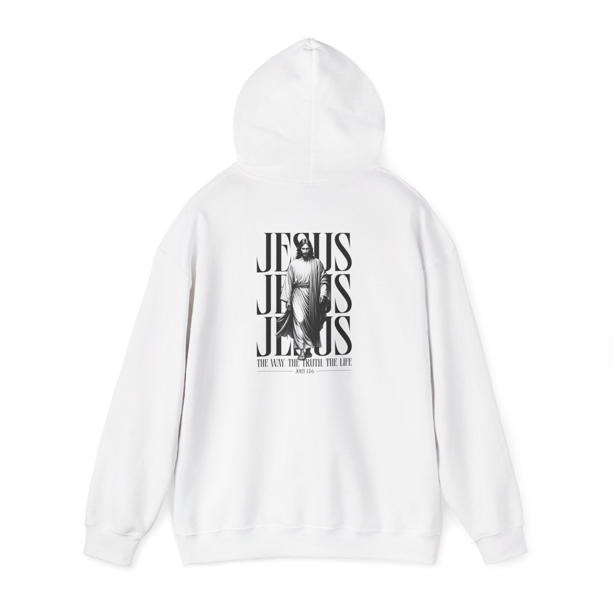 Born Again Hoodie — Jesus Graphic Pullover