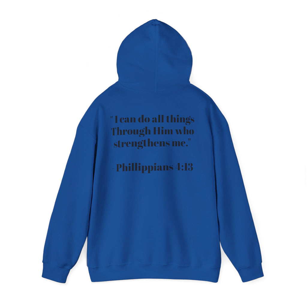Born Again Hoodie –Philippians 4:13