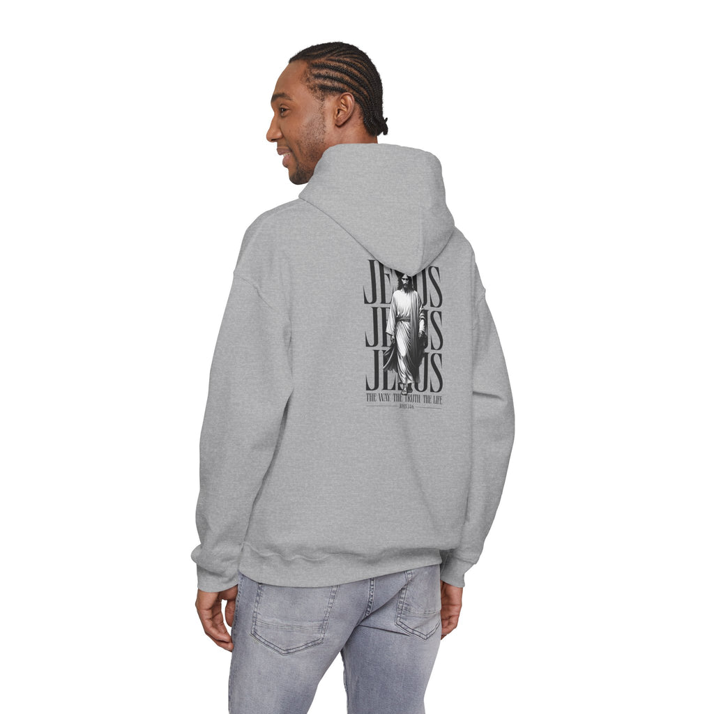 Born Again Hoodie — Jesus Graphic Pullover