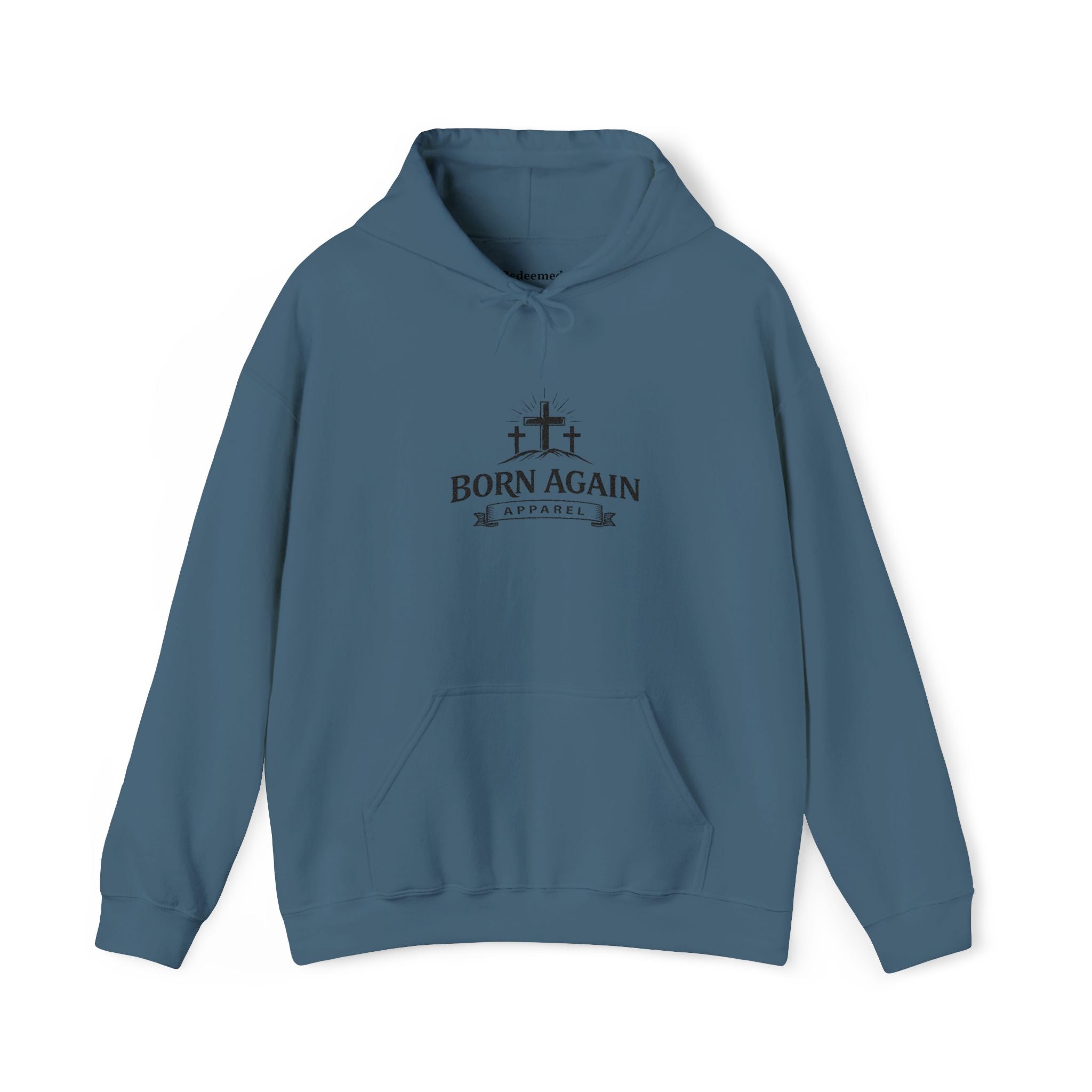 Born Again Apparel logo- heavy sweatshirt