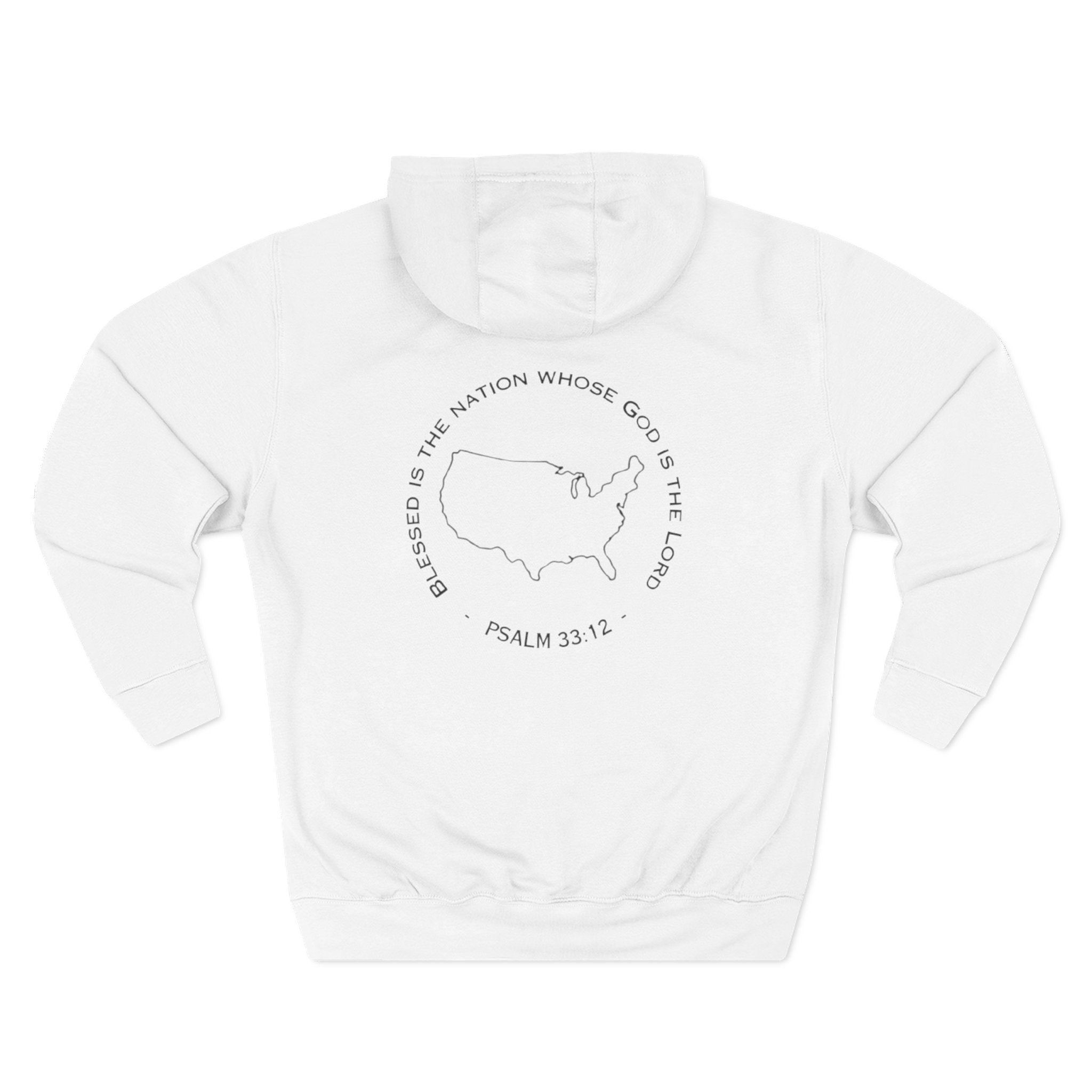 Psalm 33:12 Hoodie