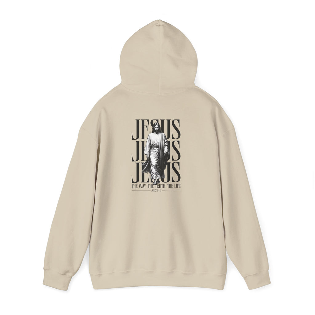 Born Again Hoodie — Jesus Graphic Pullover