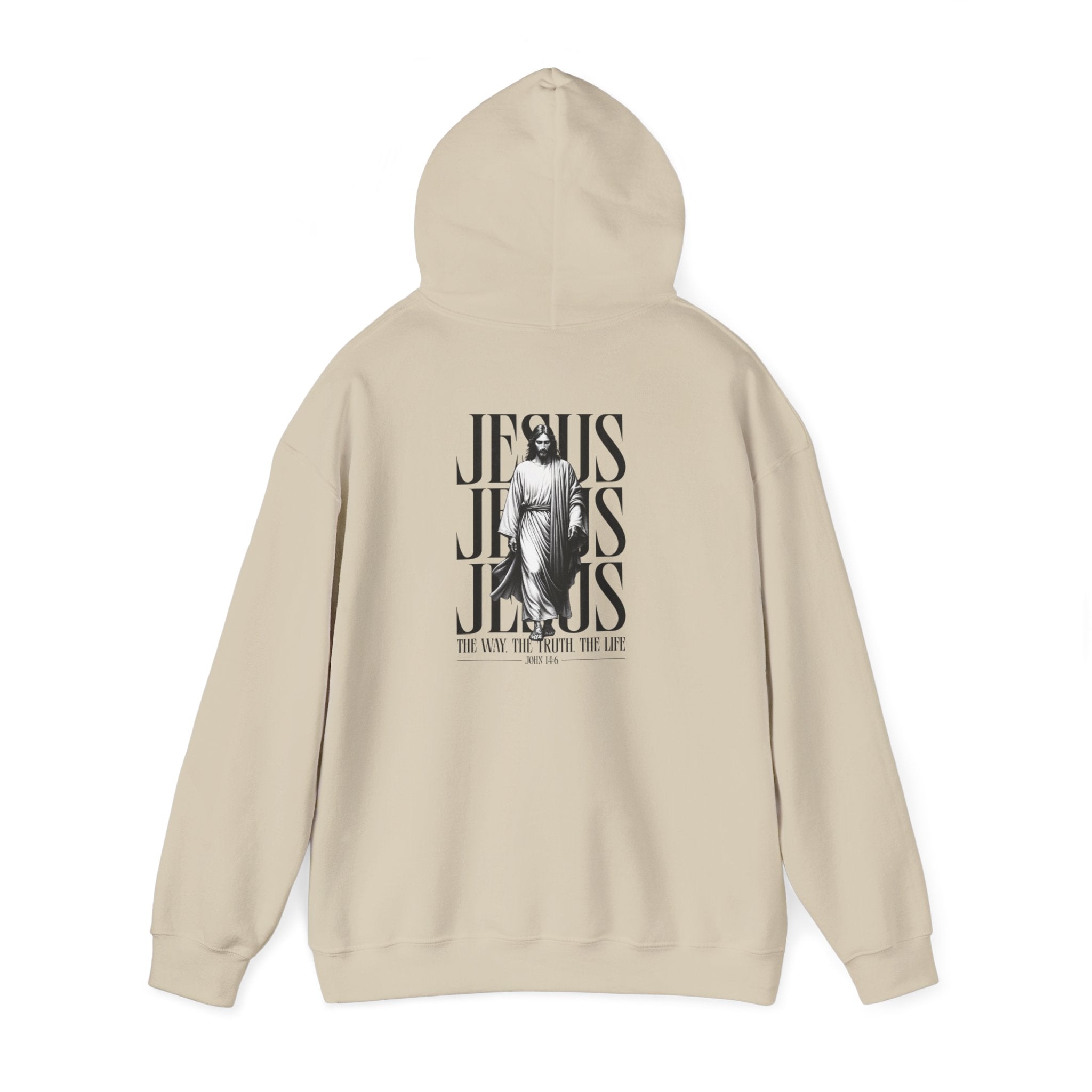 Born Again Hoodie — Jesus Graphic Pullover
