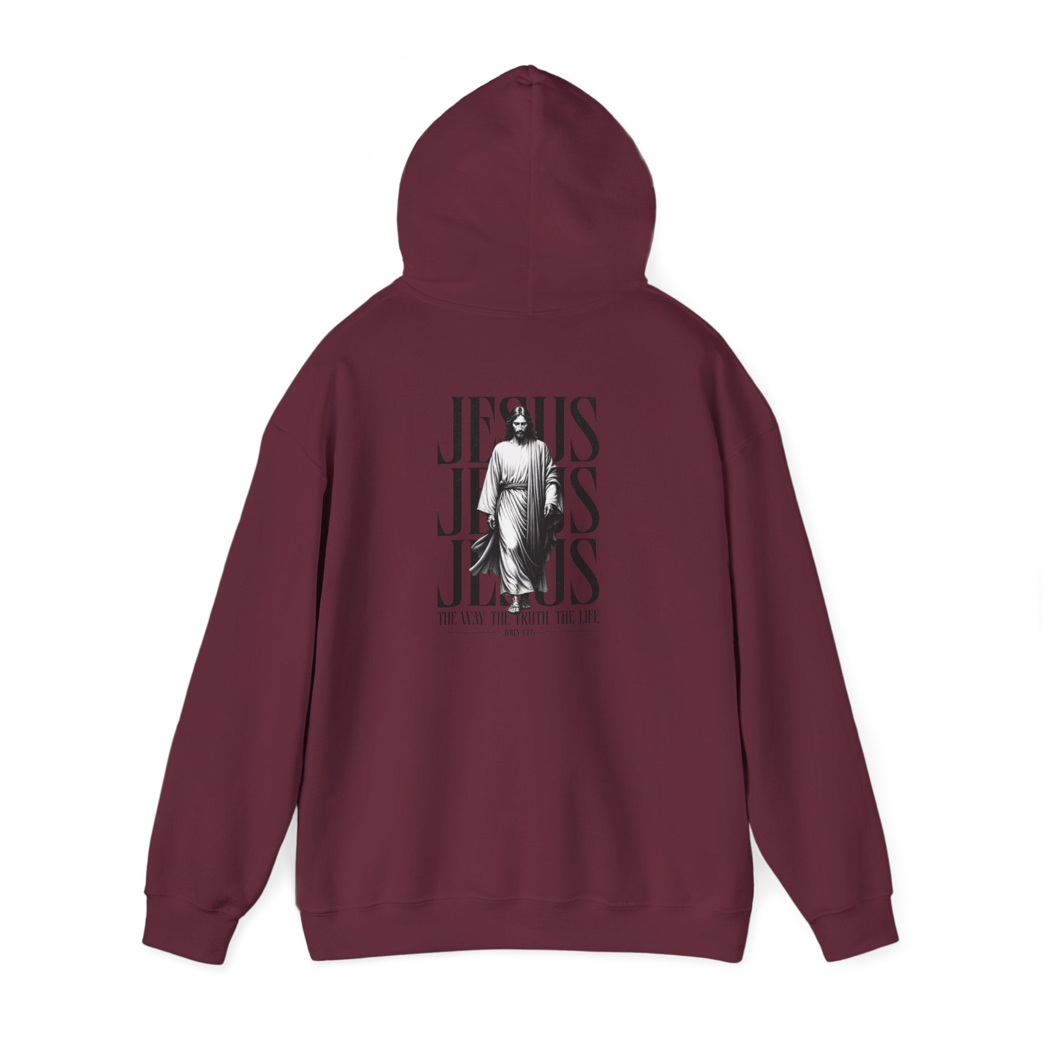 Born Again Hoodie — Jesus Graphic Pullover