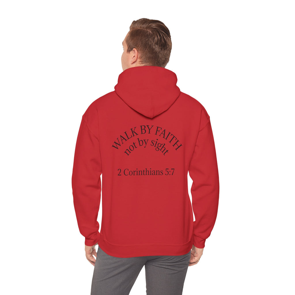 Born Again Hoodie — 2 Corinthians 5:7