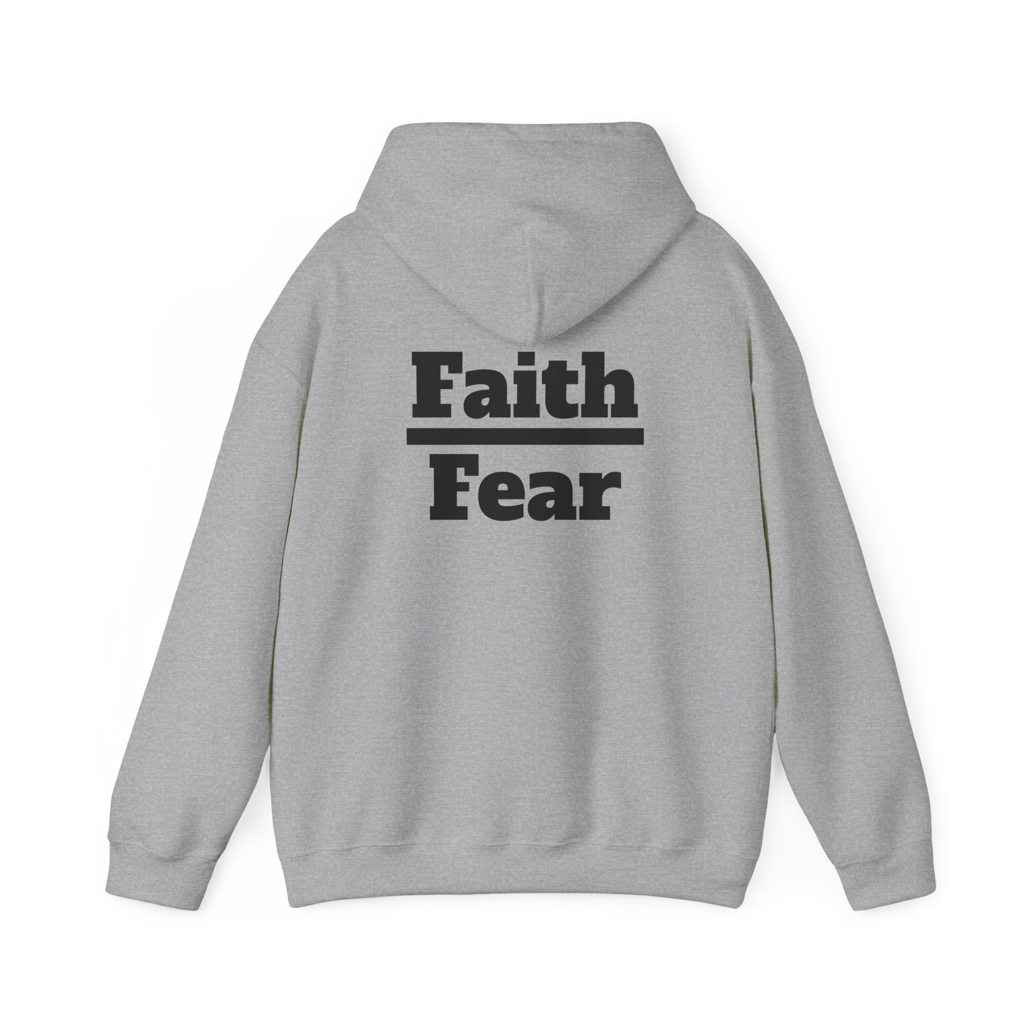 Born Again Hoodie — 'Faith Over Fear'