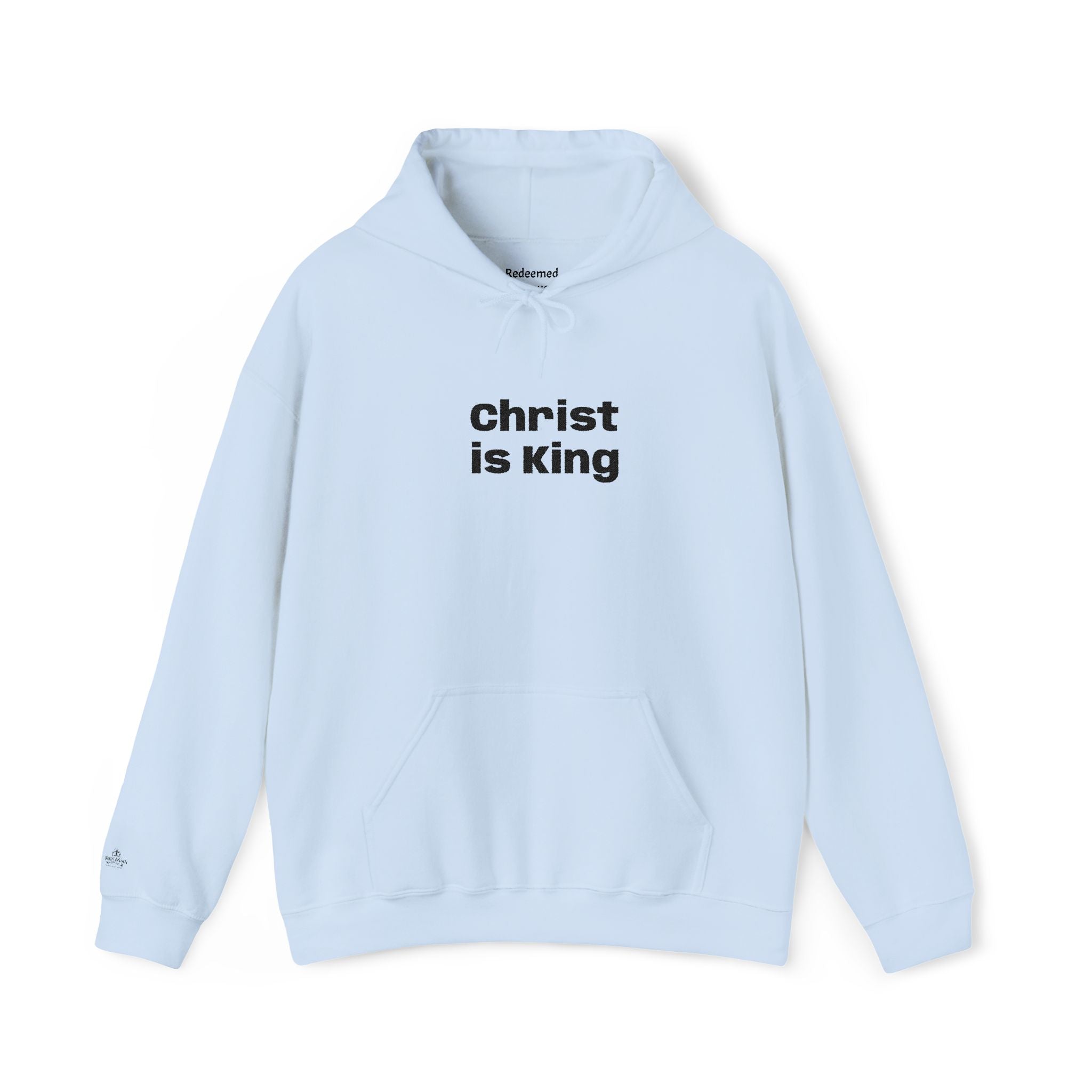 Christian 'Christ Is King' Hoodie – Faith-Based Religious Pullover