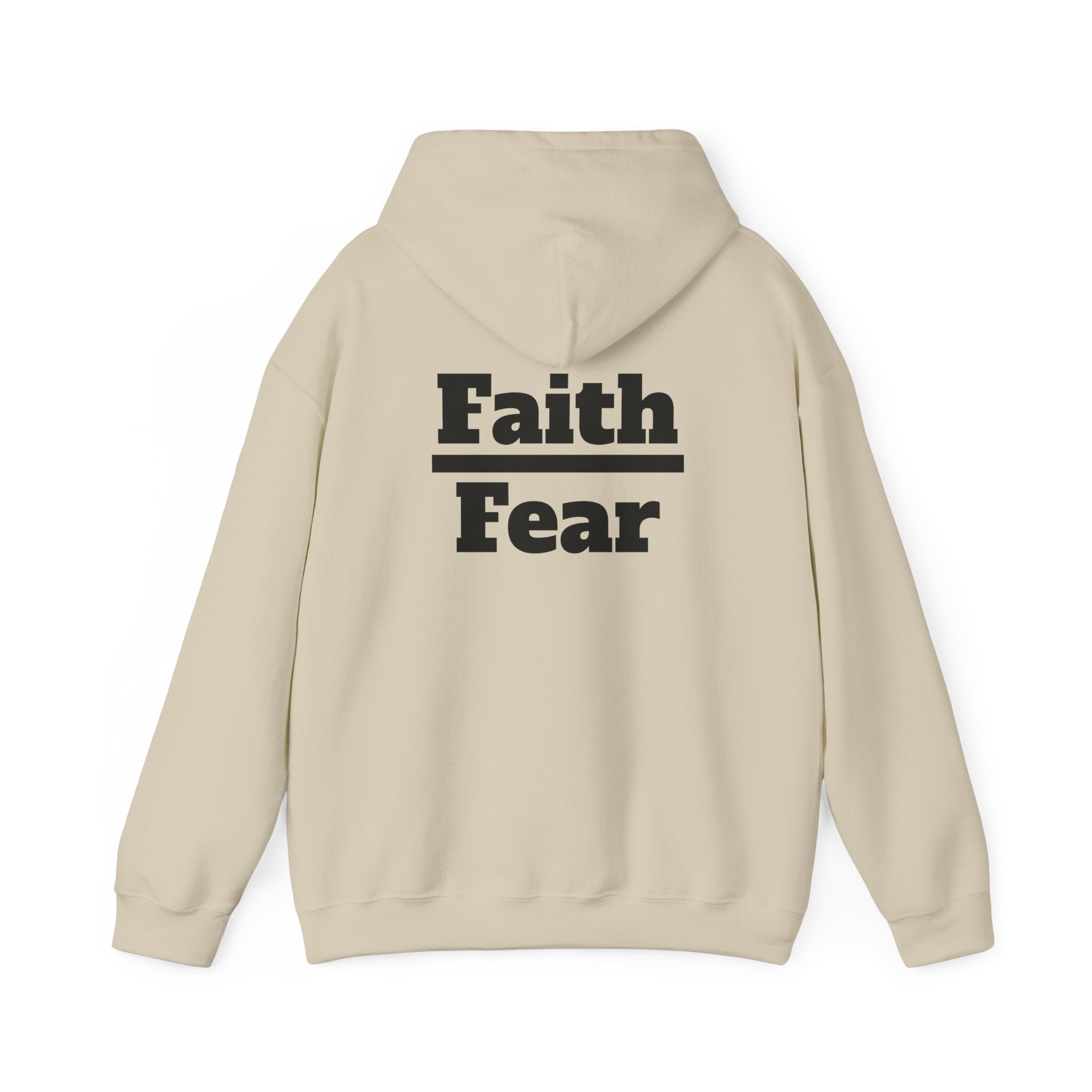 Born Again Hoodie — 'Faith Over Fear'