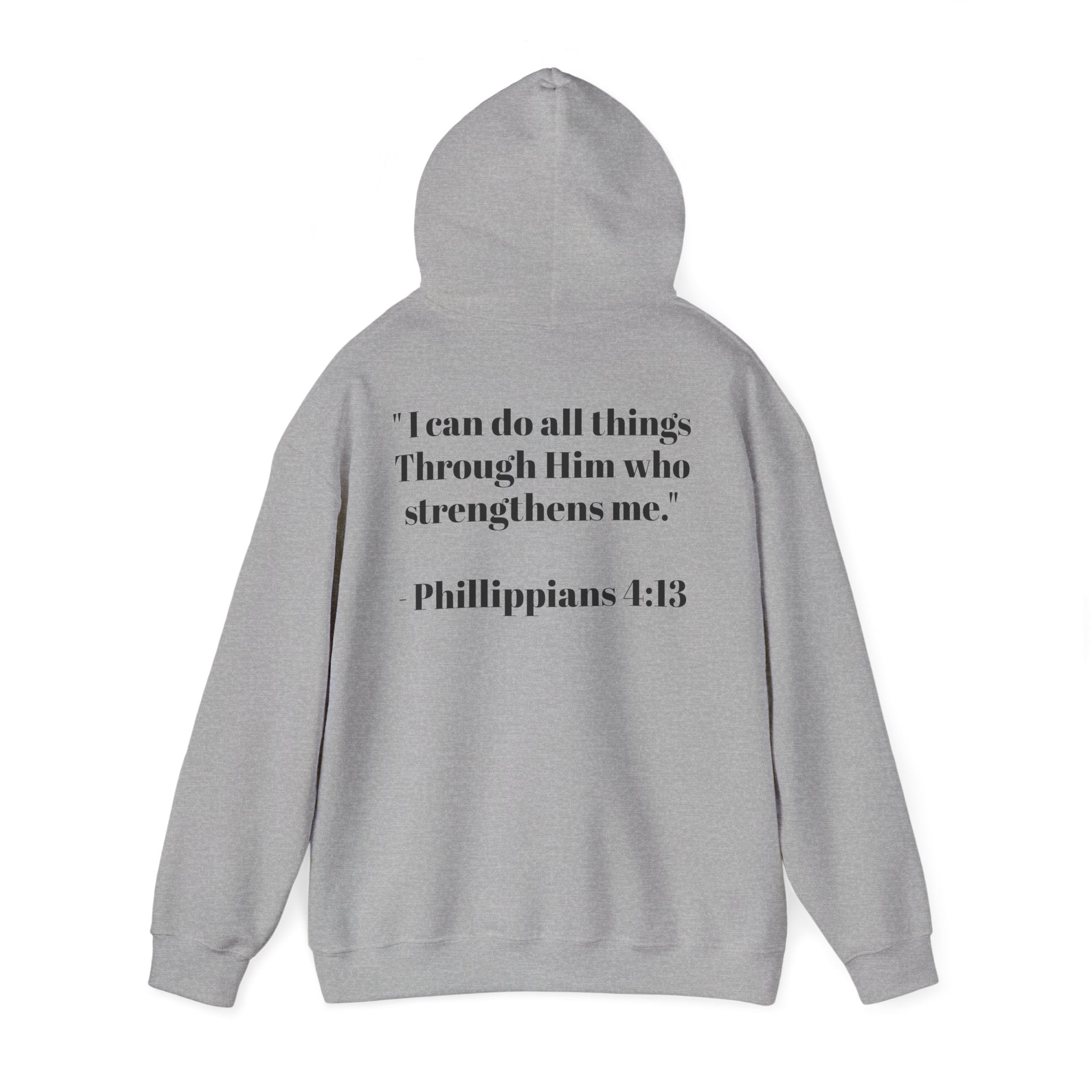 Born Again Hoodie –Philippians 4:13