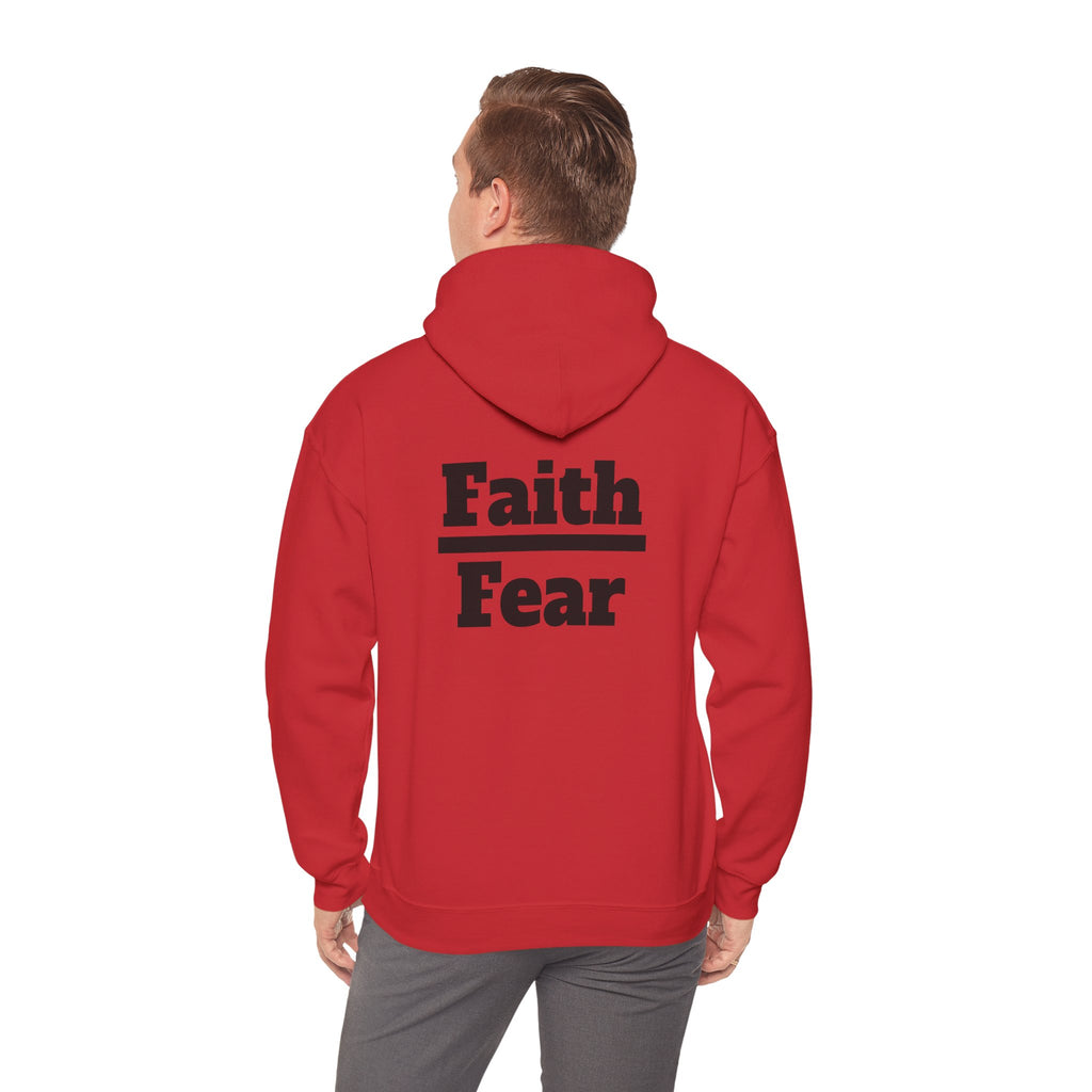 Born Again Hoodie — 'Faith Over Fear'