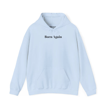 Born Again Hoodie – Christian Scripture John 3:16 Faith Pullover
