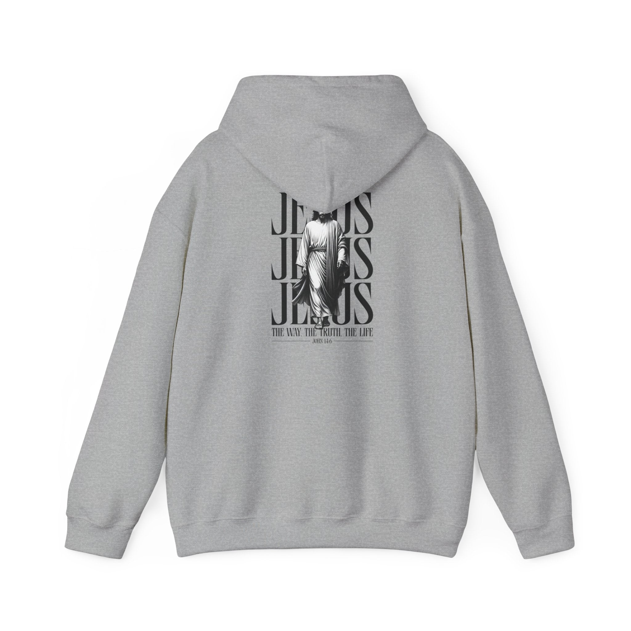 Born Again Hoodie — Jesus Graphic Pullover