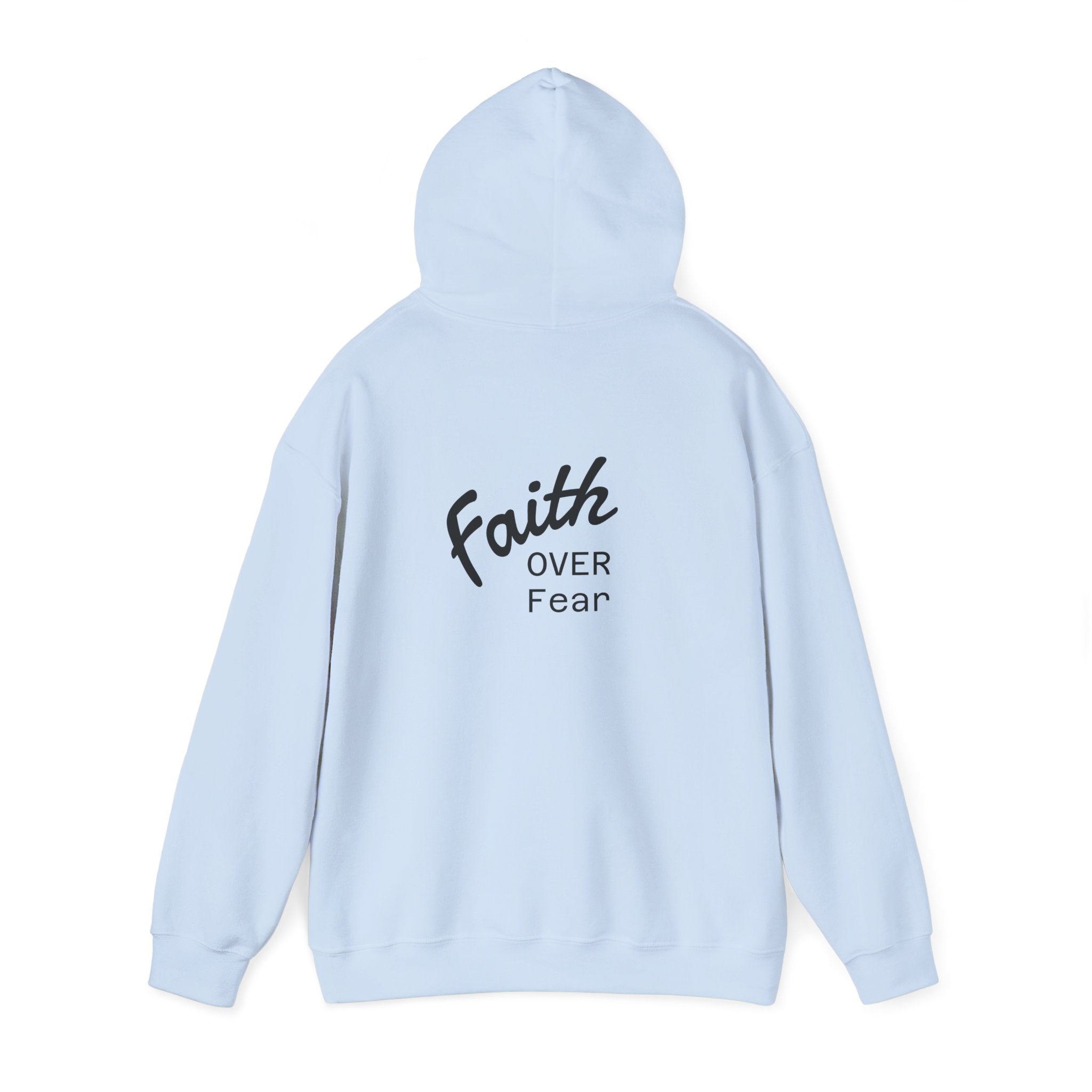 Born Again Hoodie – "Faith Over Fear"