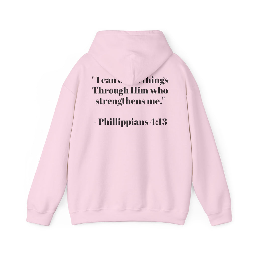 Born Again Hoodie –Philippians 4:13