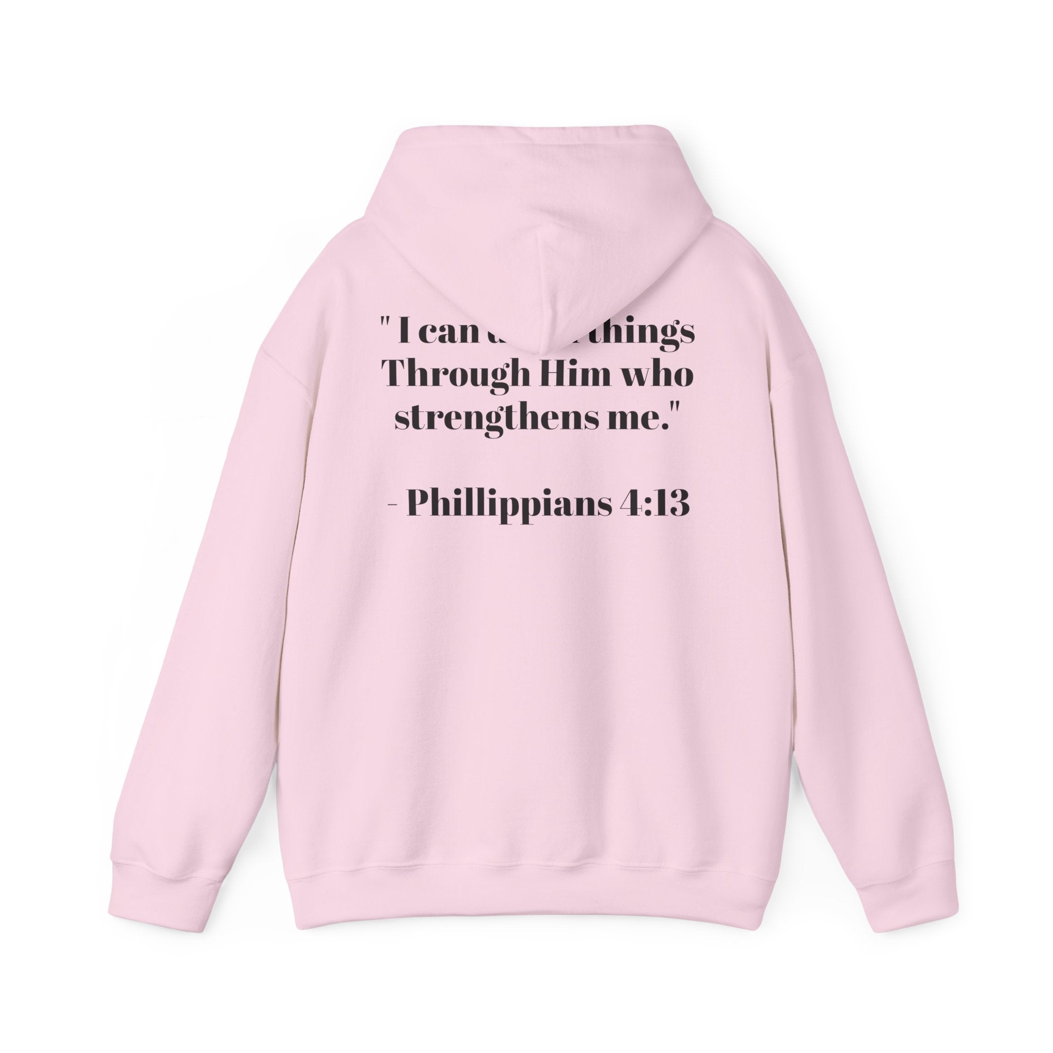 Born Again Hoodie –Philippians 4:13