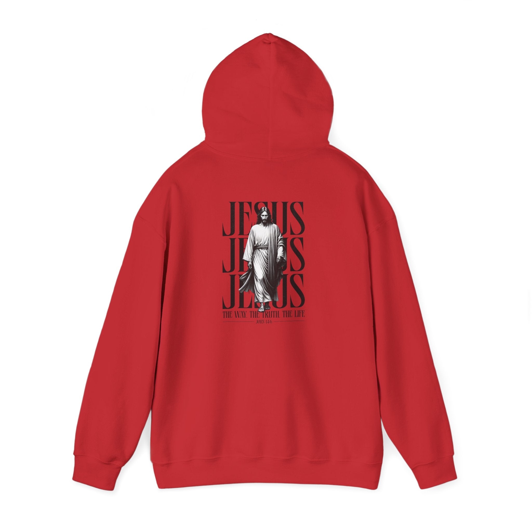 Born Again Hoodie — Jesus Graphic Pullover