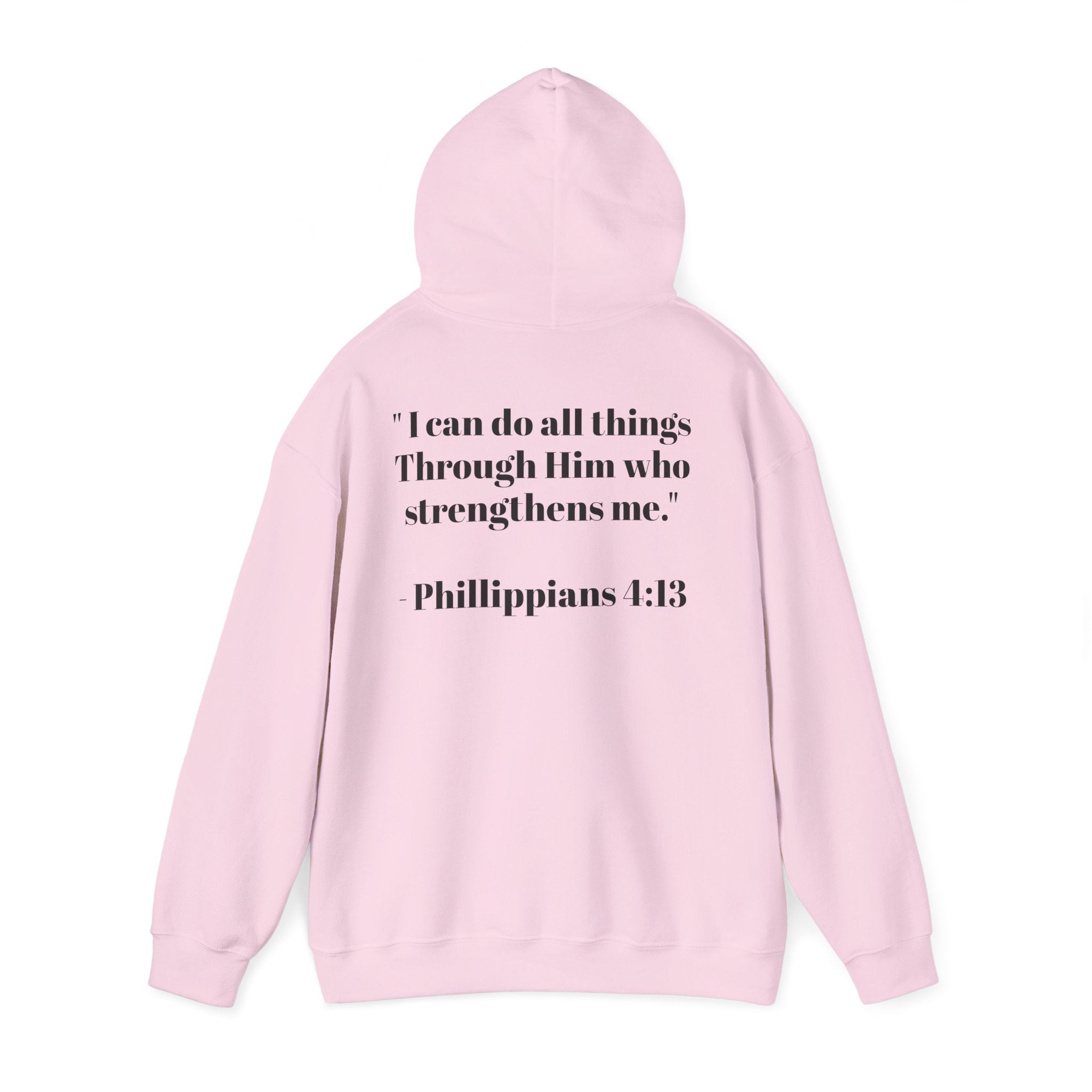 Born Again Hoodie –Philippians 4:13