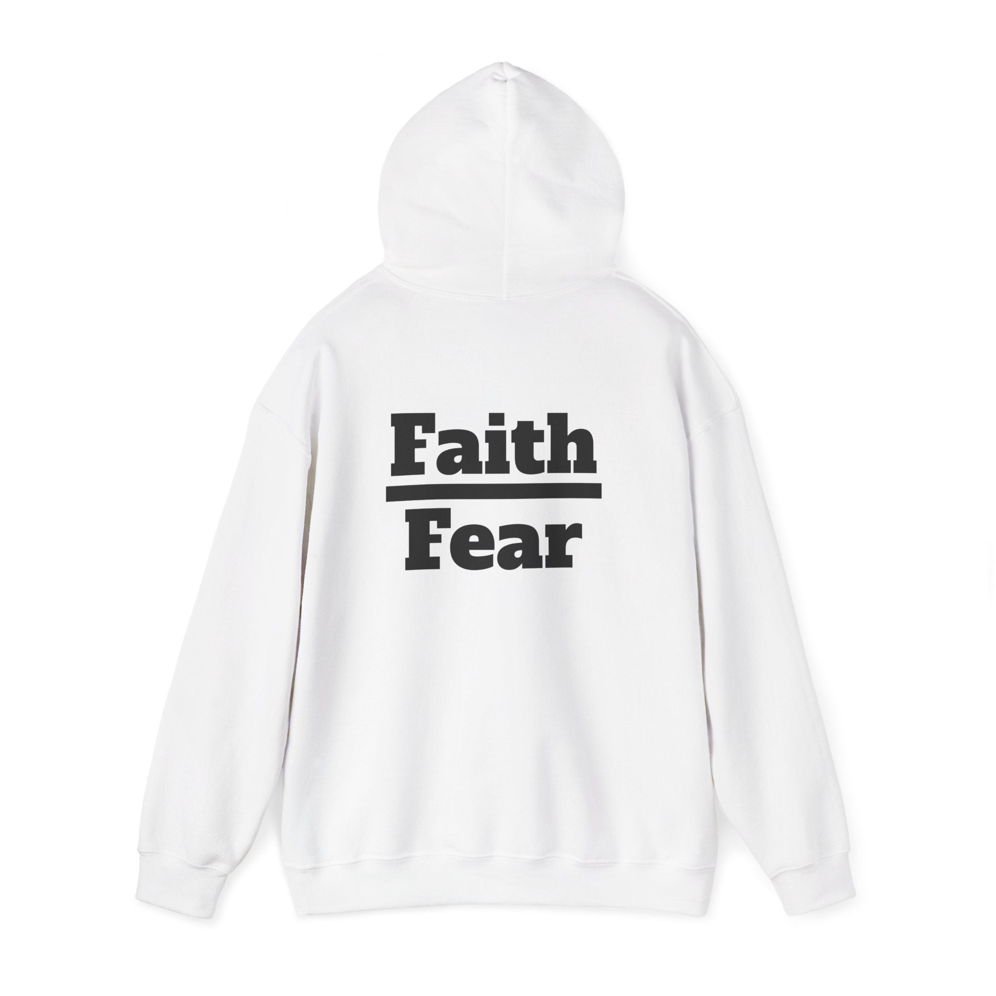 Born Again Hoodie — 'Faith Over Fear'