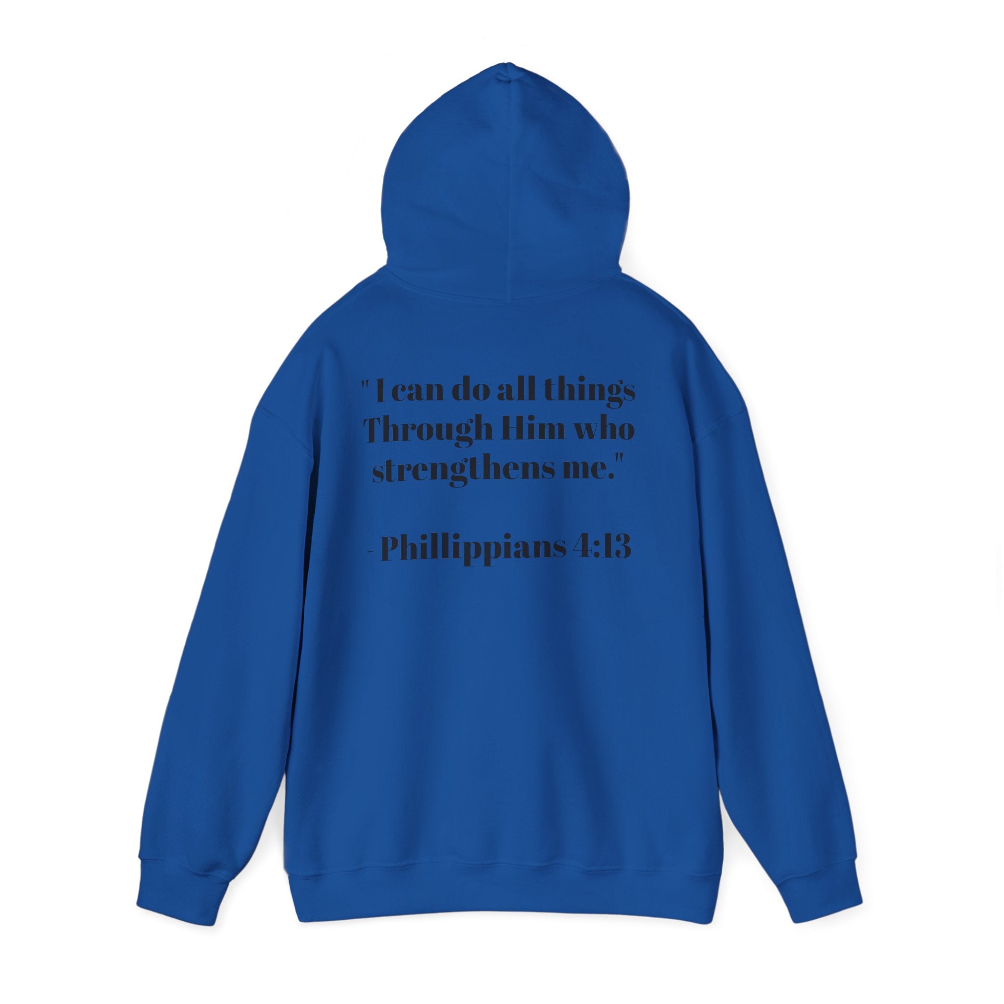 Born Again Hoodie –Philippians 4:13
