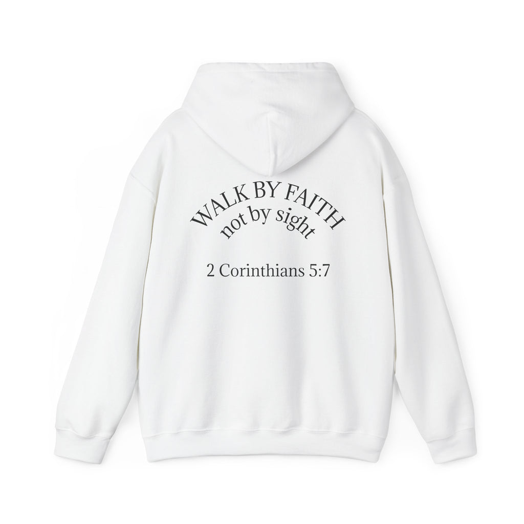 Born Again Hoodie — 2 Corinthians 5:7