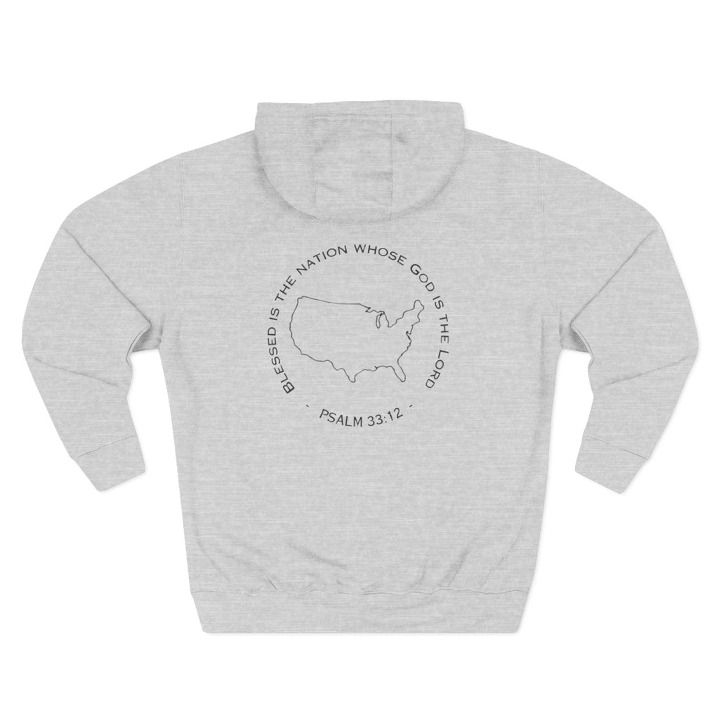 Psalm 33:12 Hoodie