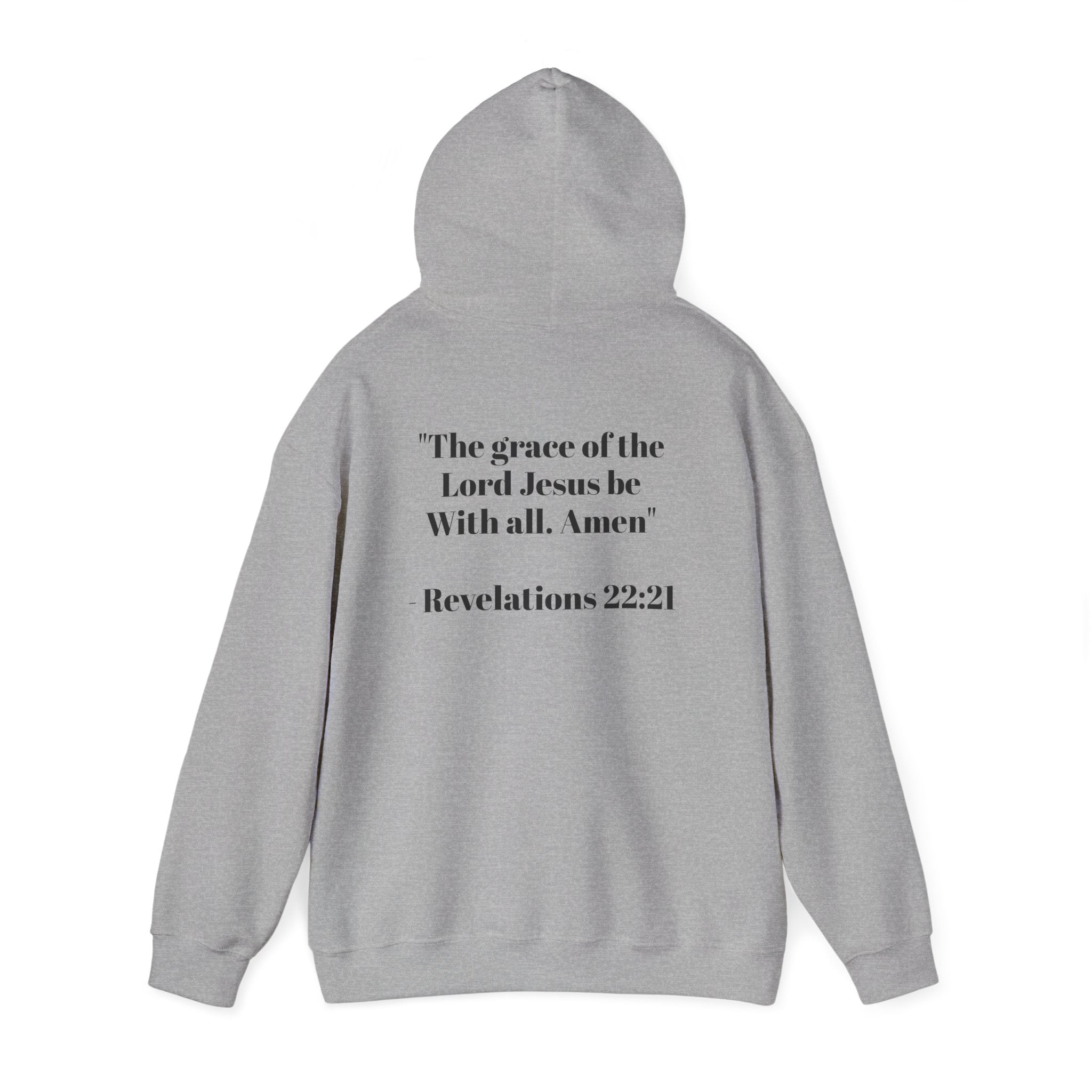 Born Again Hoodie — Revelation 22:21