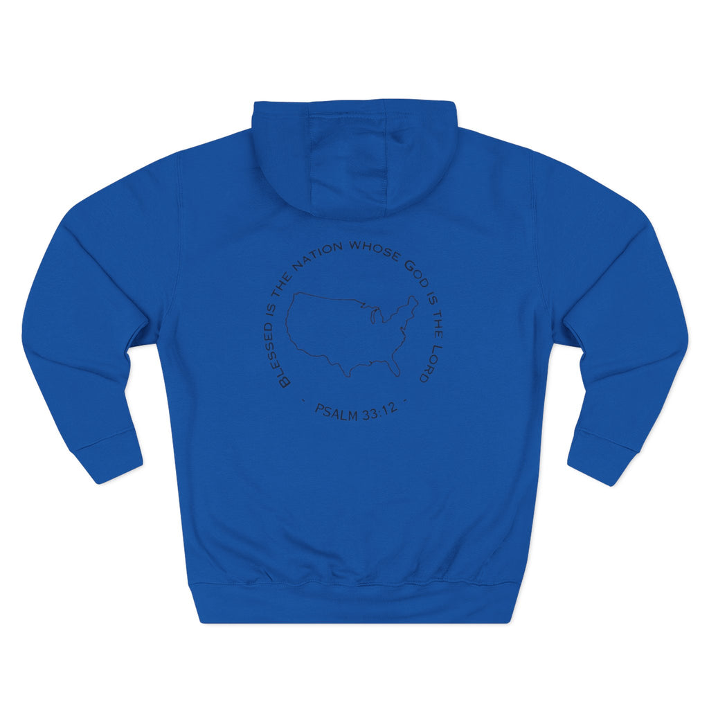 Psalm 33:12 Hoodie