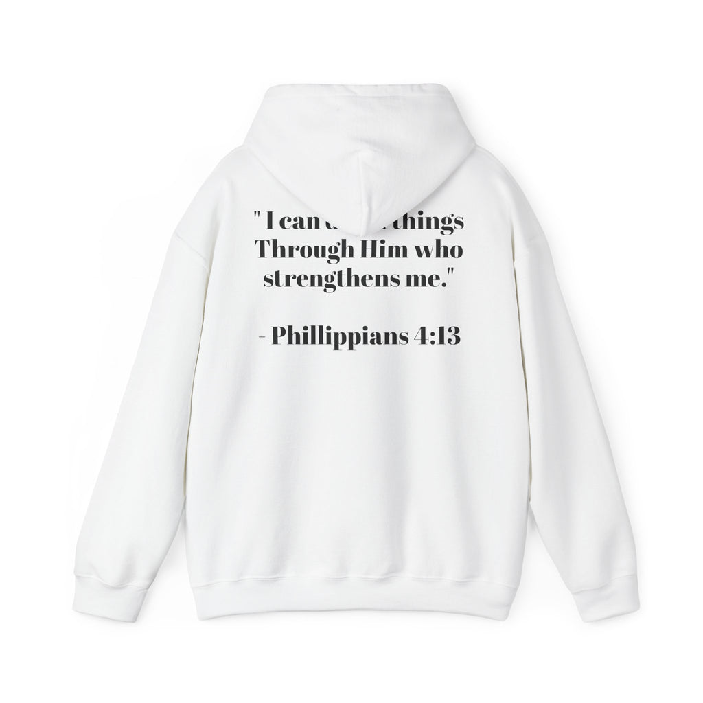 Born Again Hoodie –Philippians 4:13