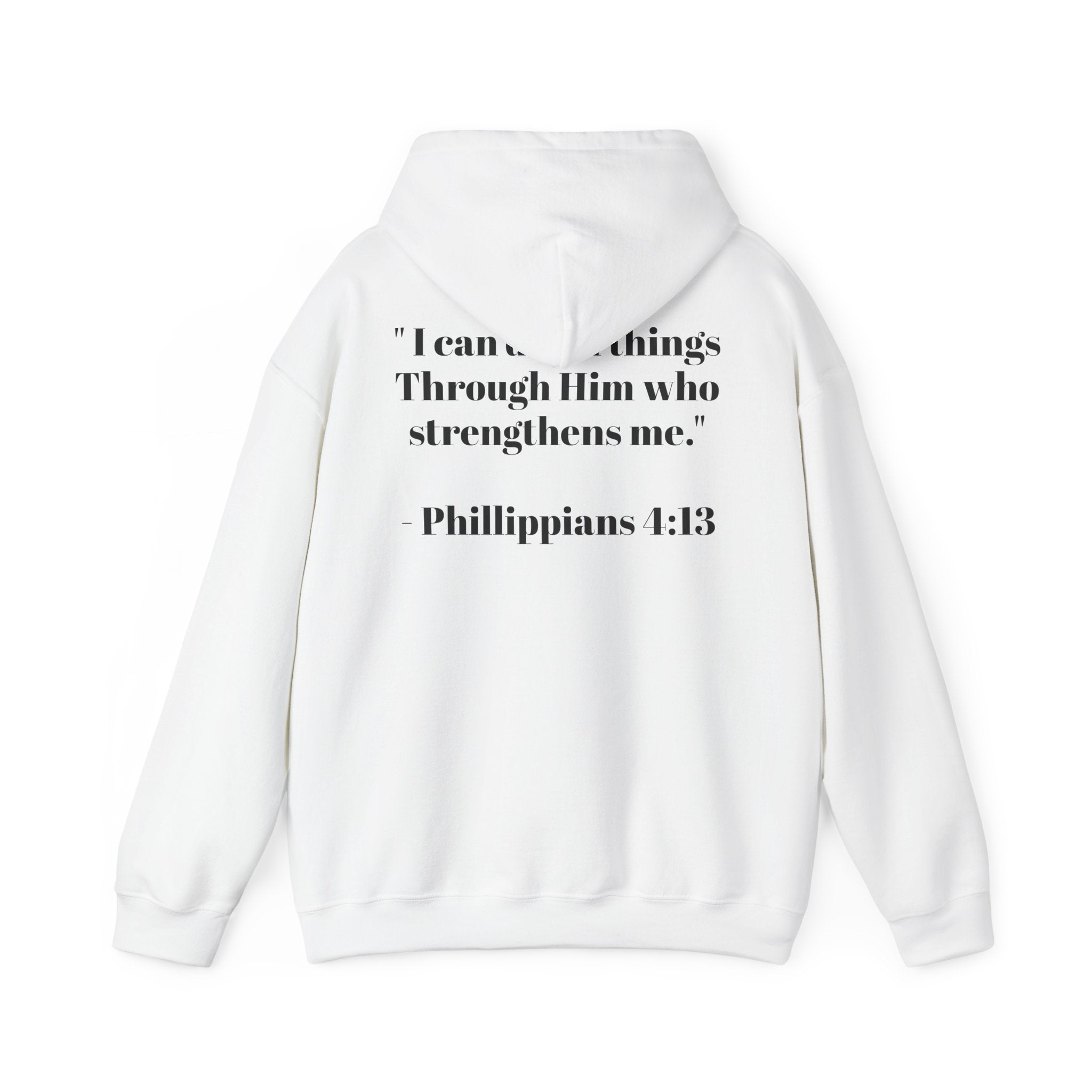 Born Again Hoodie –Philippians 4:13