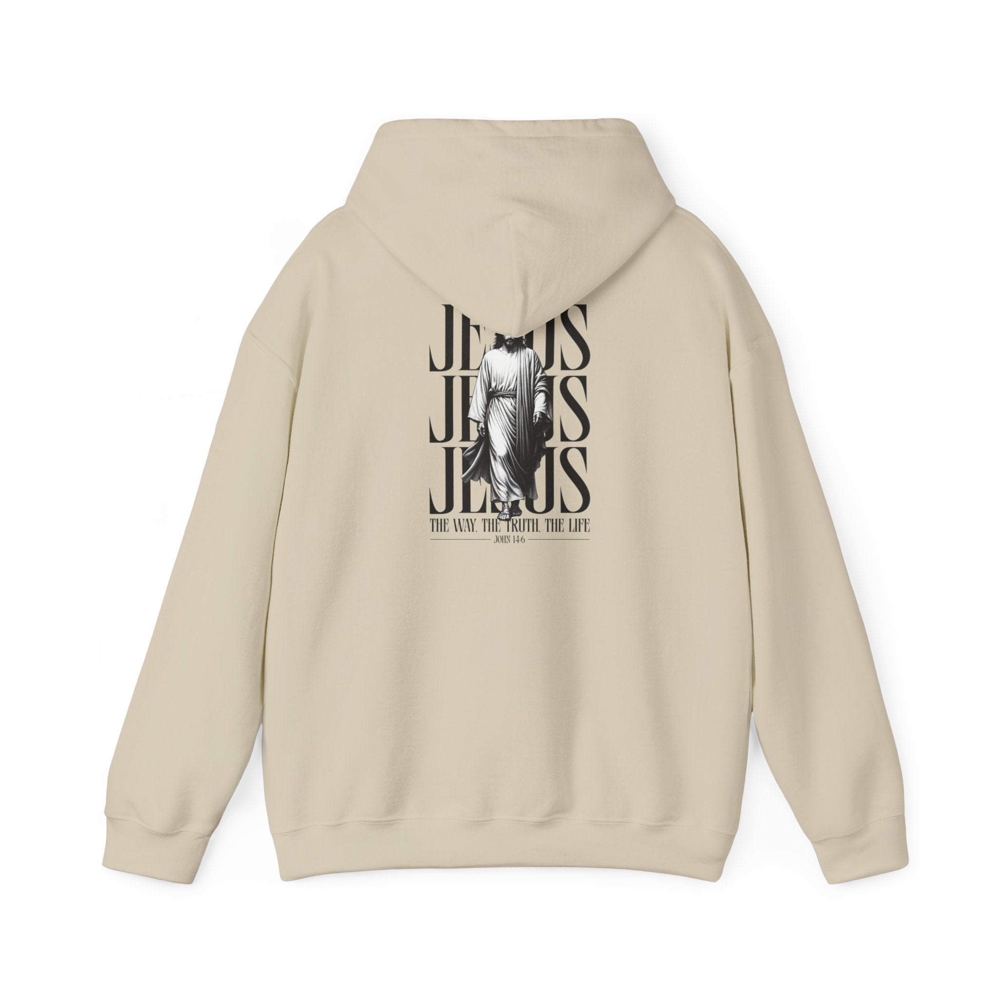 Born Again Hoodie — Jesus Graphic Pullover